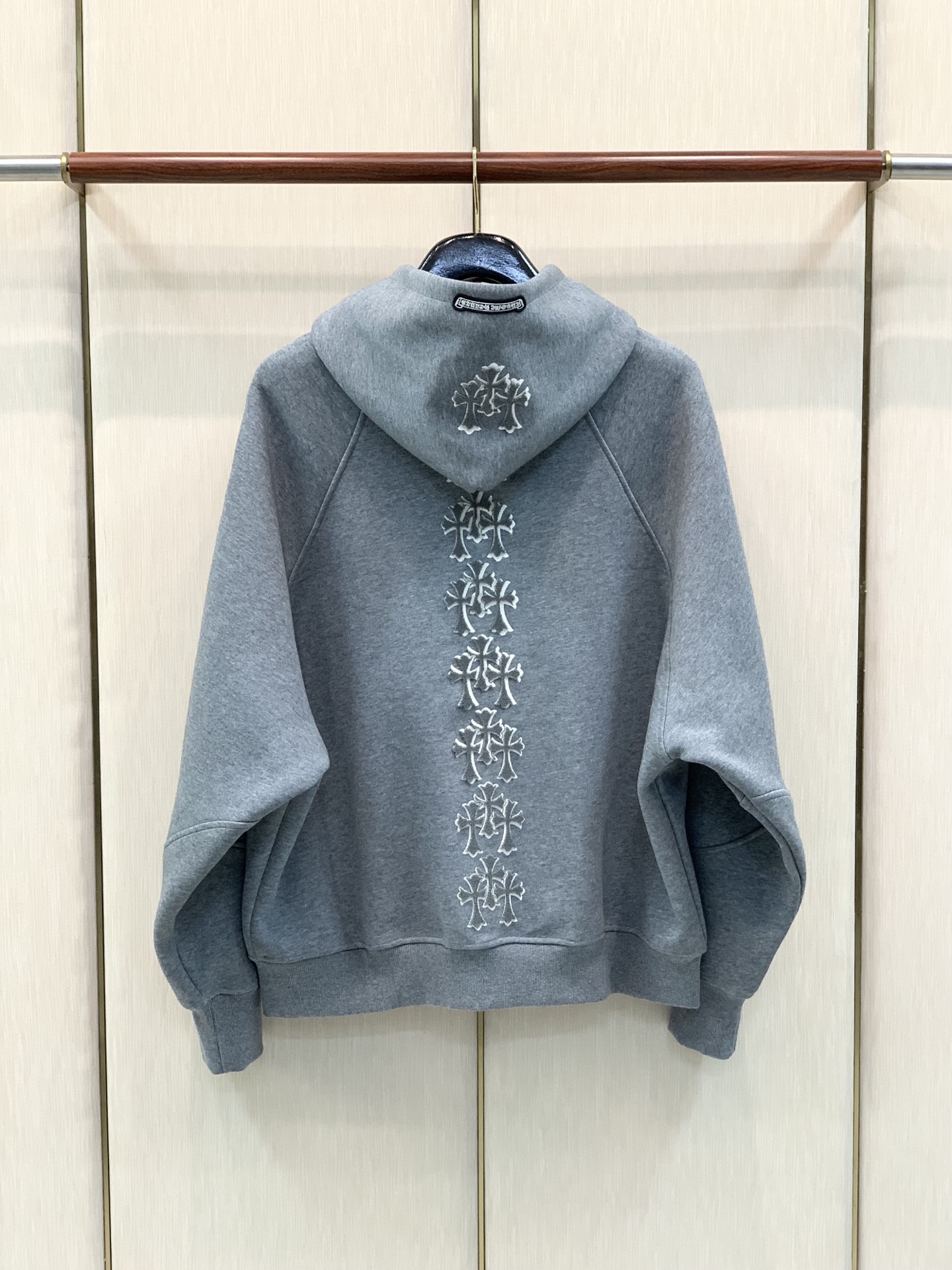 ，Chrome Hearts 克罗心，2026秋季新品，专柜同步有售，原单狠货，时尚休闲连帽卫衣外套，采用进口原版面料，
