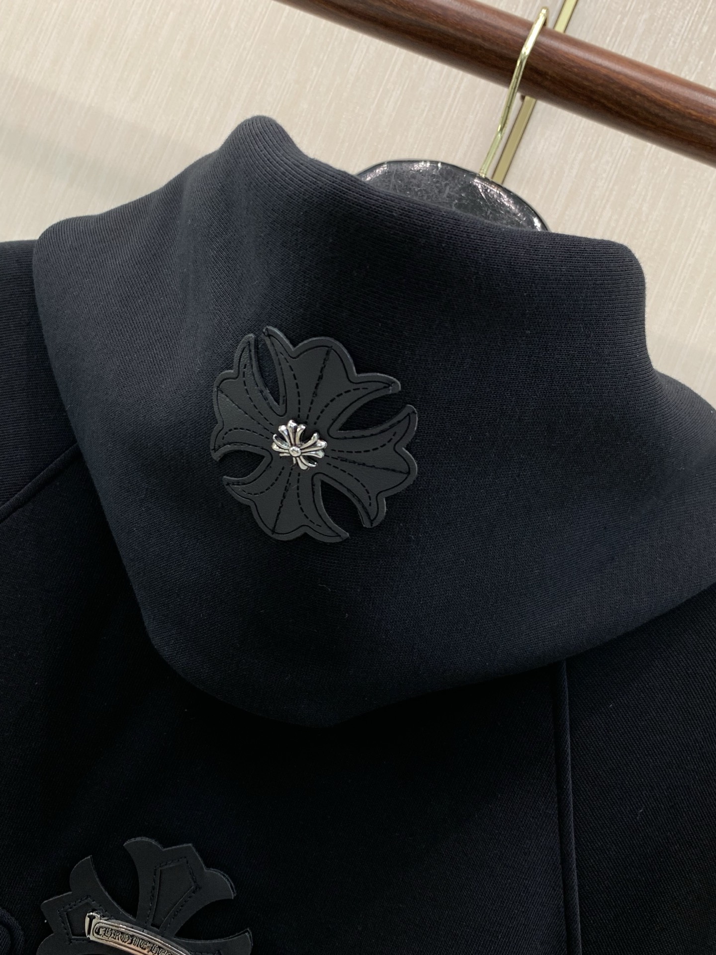 ，Chrome Hearts 克罗心，2026秋季新品，专柜同步有售，原单狠货，时尚休闲连帽卫衣外套，采用进口原版面料，