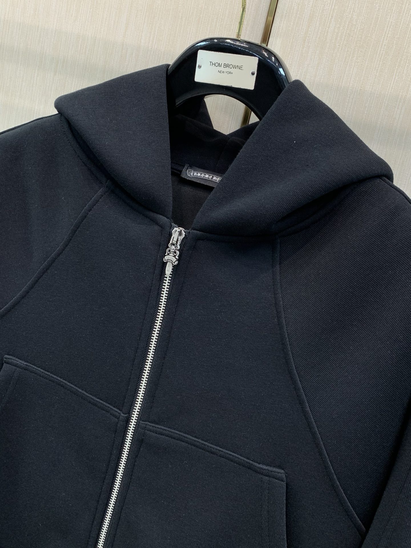 ，Chrome Hearts 克罗心，2026秋季新品，专柜同步有售，原单狠货，时尚休闲连帽卫衣外套，采用进口原版面料，