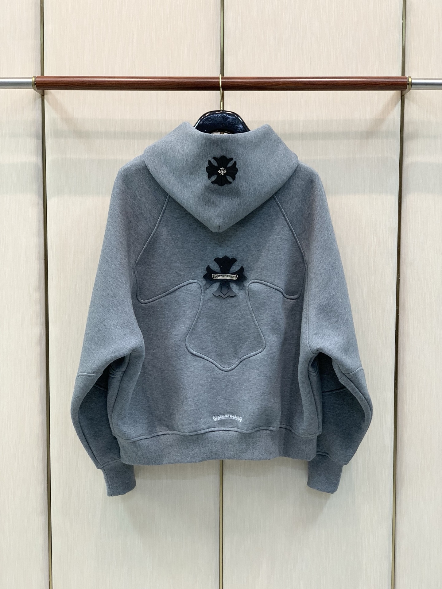 ，Chrome Hearts 克罗心，2026秋季新品，专柜同步有售，原单狠货，时尚休闲连帽卫衣外套，采用进口原版面料，