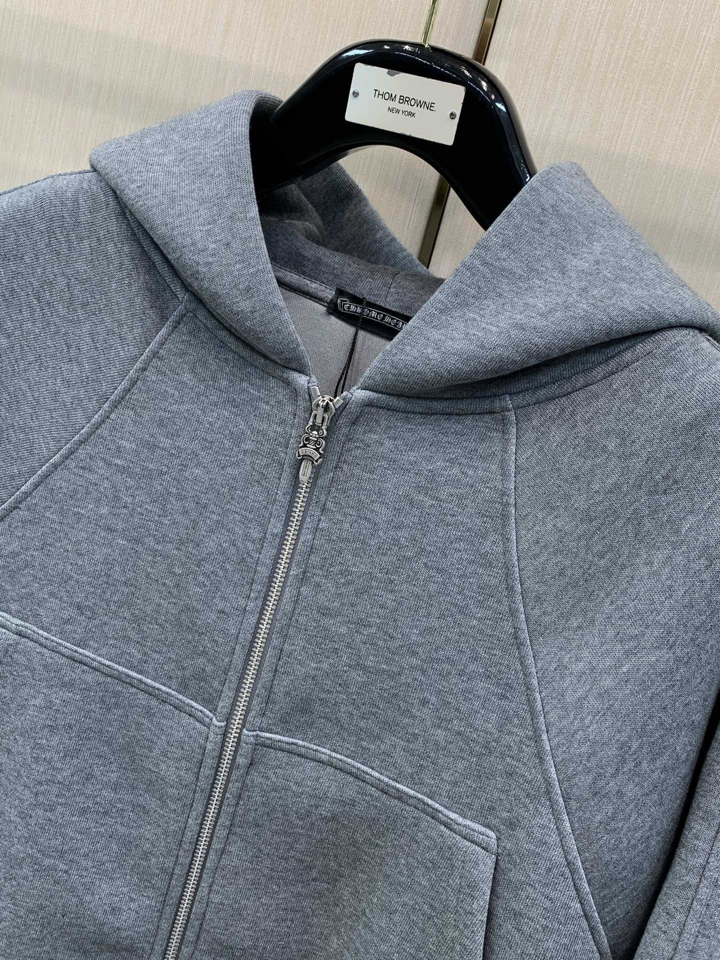，Chrome Hearts 克罗心，2026秋季新品，专柜同步有售，原单狠货，时尚休闲连帽卫衣外套，采用进口原版面料，