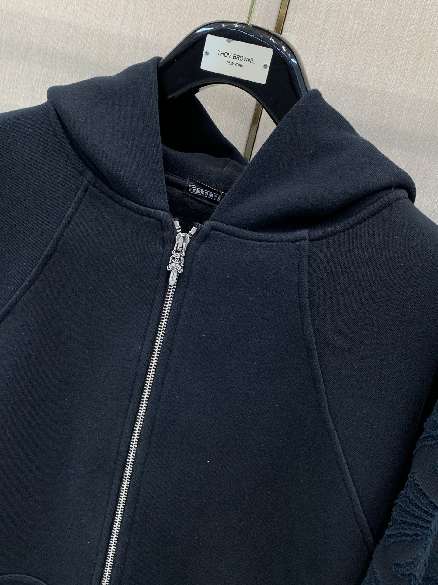 ，Chrome Hearts 克罗心，2026秋季新品，专柜同步有售，原单狠货，时尚休闲连帽卫衣外套，采用进口原版面料，