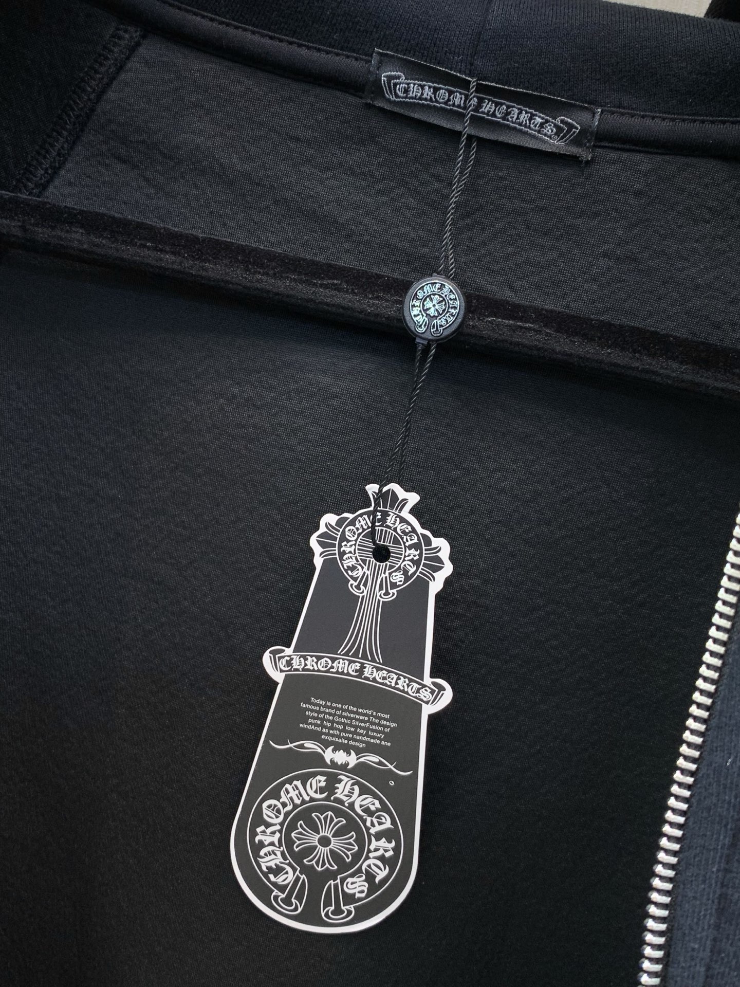 ，Chrome Hearts 克罗心，2026秋季新品，专柜同步有售，原单狠货，时尚休闲连帽卫衣外套，采用进口原版面料，