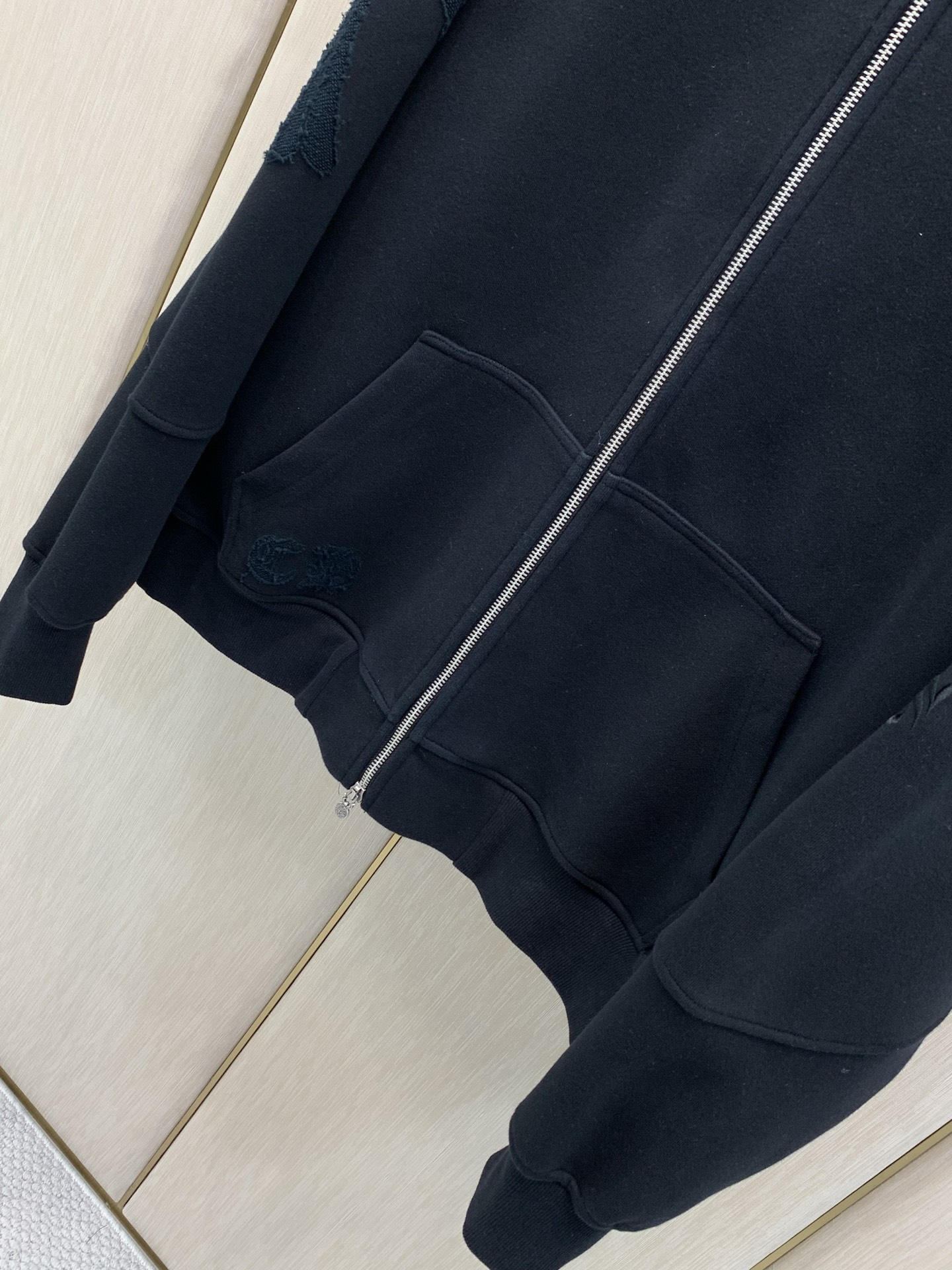 ，Chrome Hearts 克罗心，2026秋季新品，专柜同步有售，原单狠货，时尚休闲连帽卫衣外套，采用进口原版面料，