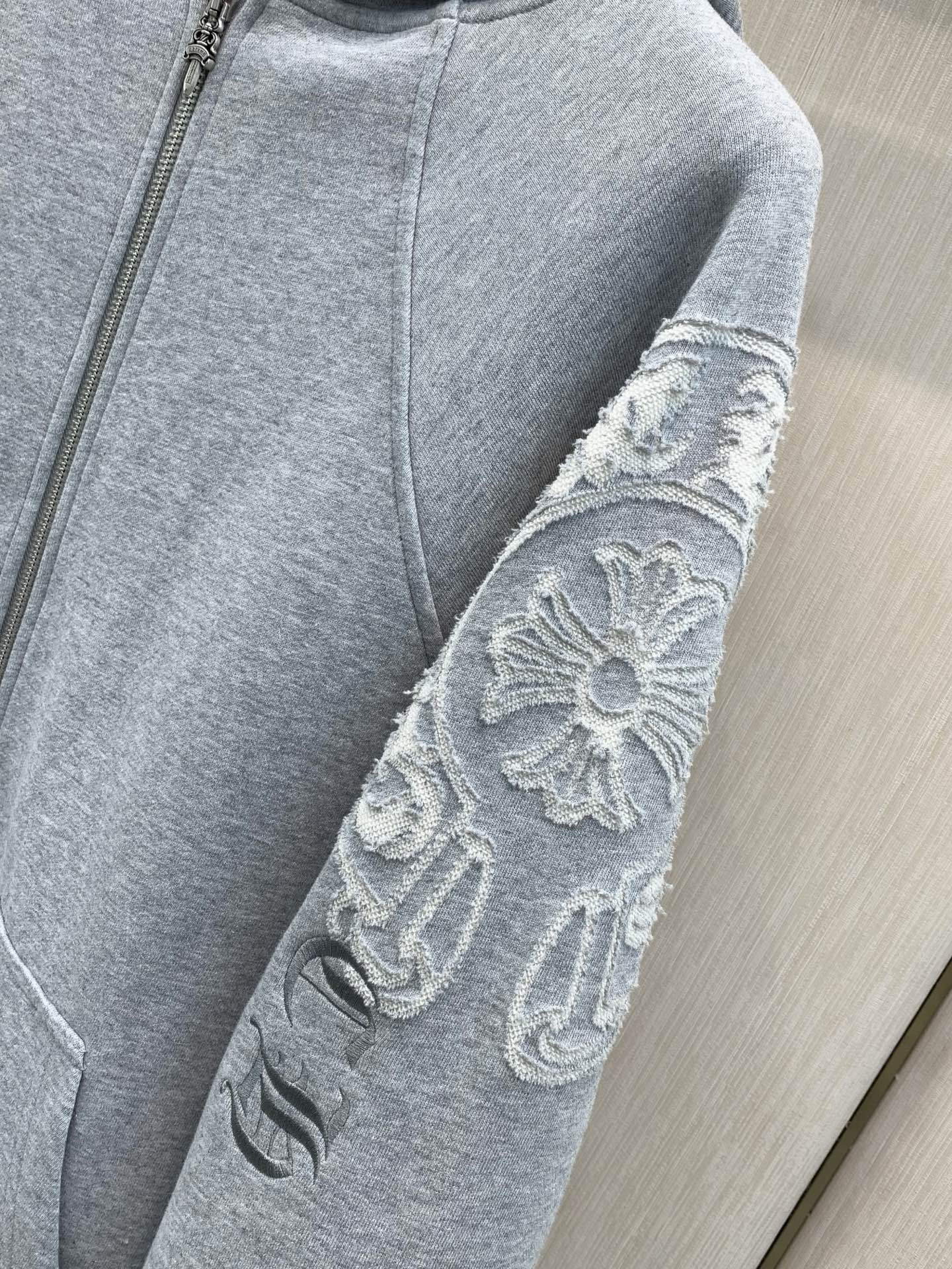 ，Chrome Hearts 克罗心，2026秋季新品，专柜同步有售，原单狠货，时尚休闲连帽卫衣外套，采用进口原版面料，