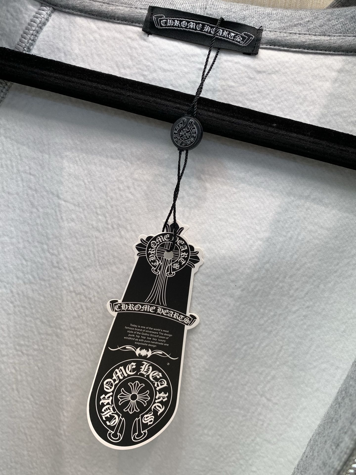 ，Chrome Hearts 克罗心，2026秋季新品，专柜同步有售，原单狠货，时尚休闲连帽卫衣外套，采用进口原版面料，