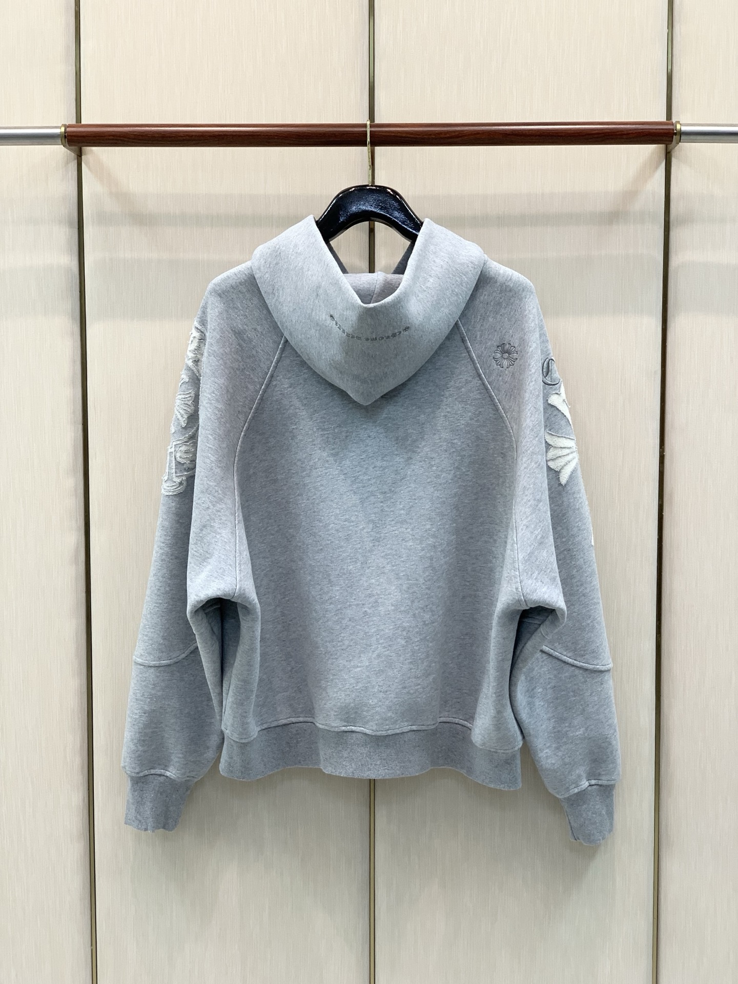 ，Chrome Hearts 克罗心，2026秋季新品，专柜同步有售，原单狠货，时尚休闲连帽卫衣外套，采用进口原版面料，