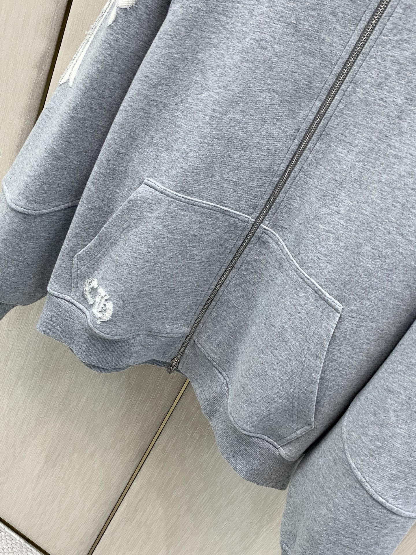 ，Chrome Hearts 克罗心，2026秋季新品，专柜同步有售，原单狠货，时尚休闲连帽卫衣外套，采用进口原版面料，