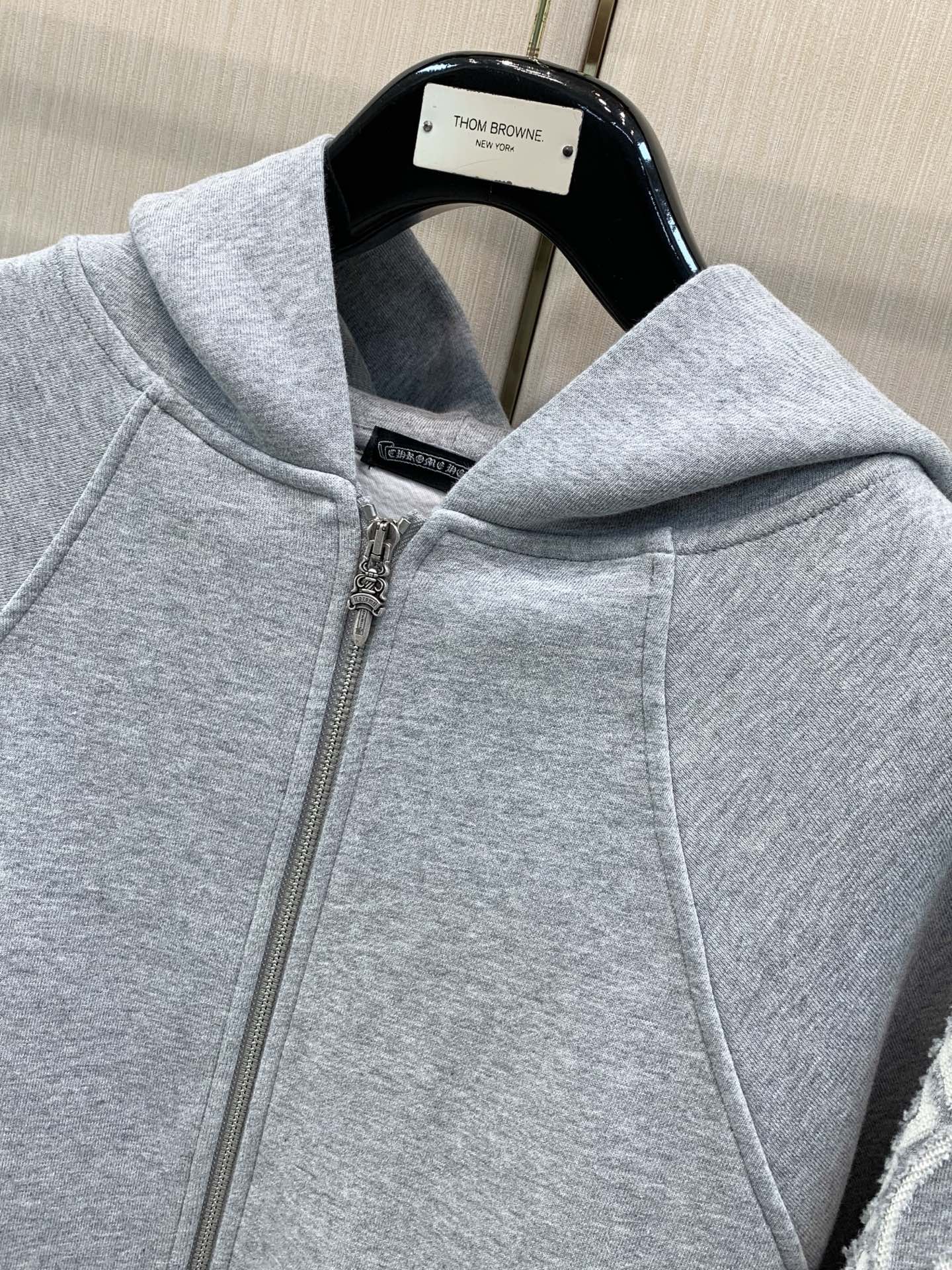 ，Chrome Hearts 克罗心，2026秋季新品，专柜同步有售，原单狠货，时尚休闲连帽卫衣外套，采用进口原版面料，
