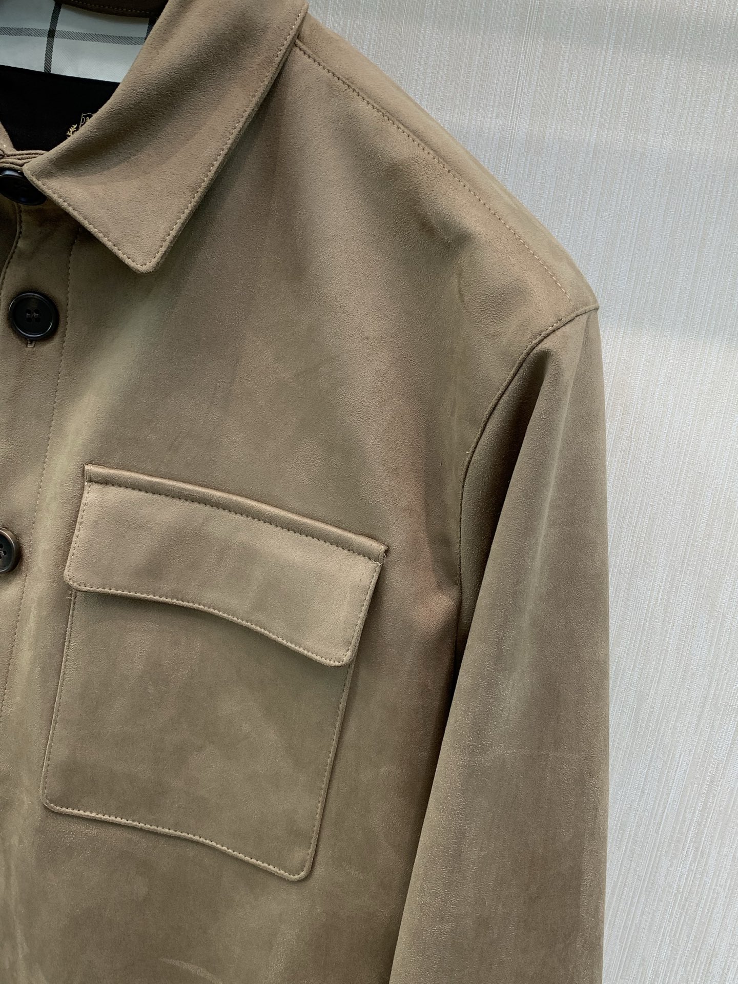 ，BRUNELLO CUCINELLI 意大利神狮，2026秋冬最新品，专柜同步有售，原单狠货，时尚休闲翻领夹克外套，采