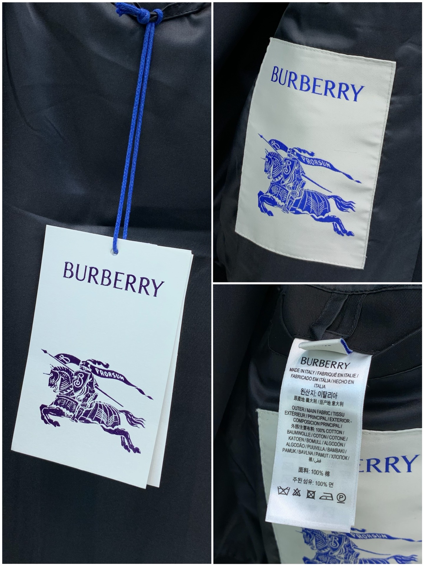 ，Burberry 巴宝莉，2026秋季最新品，专柜同步有售，原单狠货，时尚休闲翻领夹克外套，进口原版面料，上身舒适透气