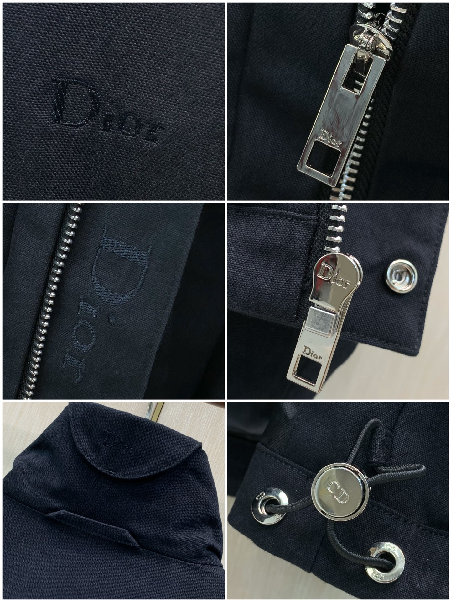 ，Dior 迪奥， 2026秋季新品，专柜同步有售，简约时尚休闲立领夹克外套，原版进口面料，舒适透气，顶级刺绣🪡工艺字母