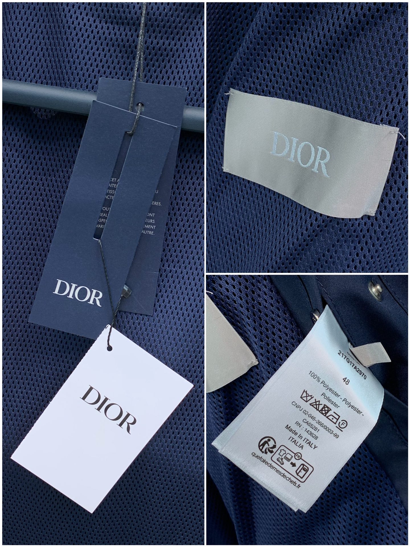 ，Dior 迪奥， 2026秋季新品，专柜同步有售，简约时尚休闲连帽夹克外套，原版进口面料，舒适透气，顶级印花工艺字母图