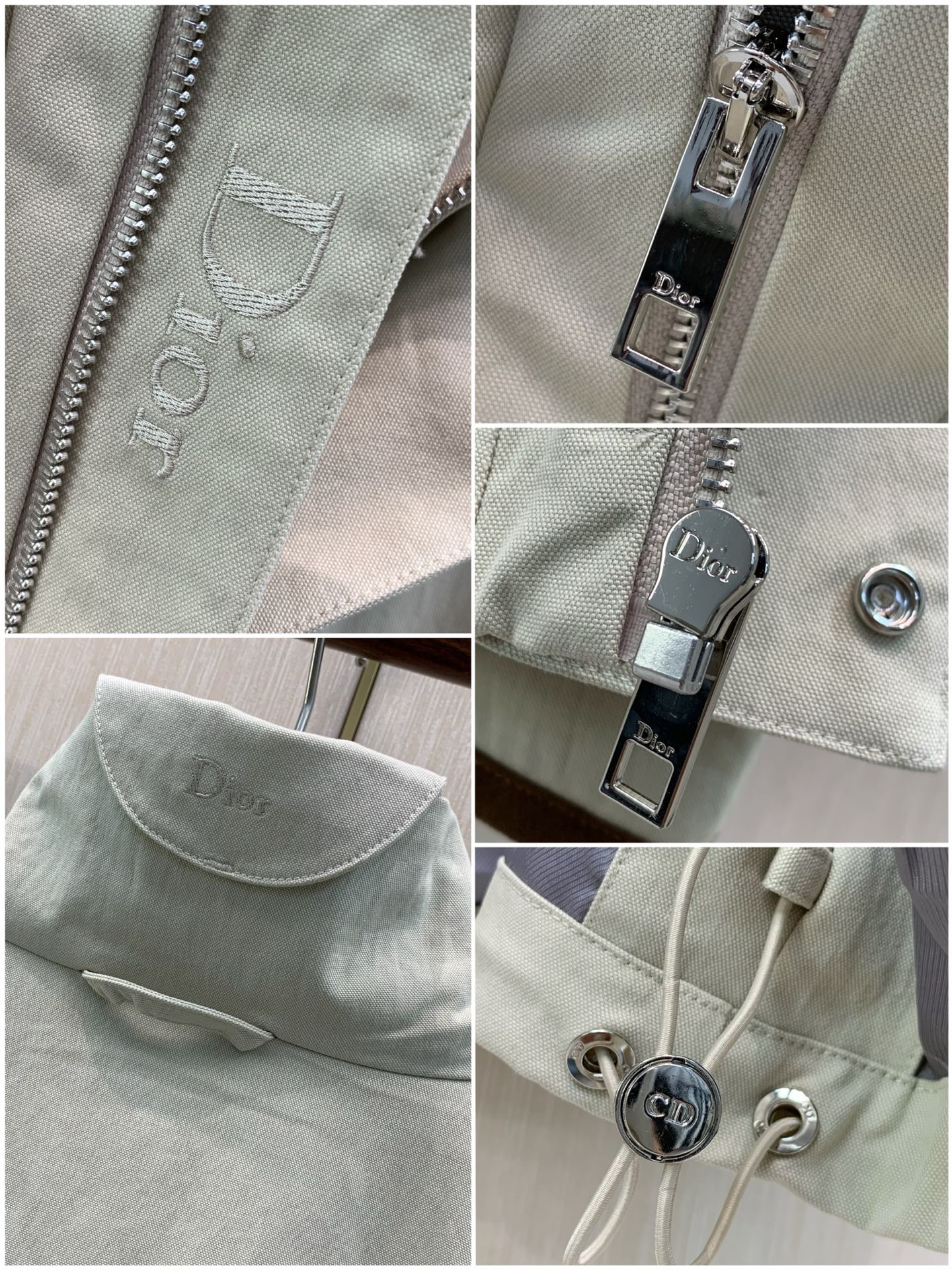 ，Dior 迪奥， 2026秋季新品，专柜同步有售，简约时尚休闲立领夹克外套，原版进口面料，舒适透气，顶级刺绣🪡工艺字母
