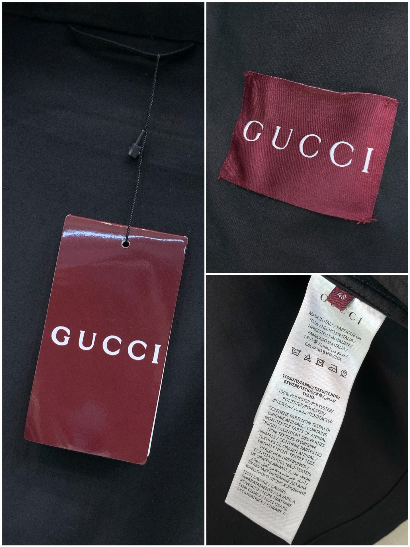 ，Gucci 古驰，2026秋季最新款，专柜同步有售，原单狠货，时尚休闲连帽夹克外套，上身很有特点！吸睛而有亮点，进口原