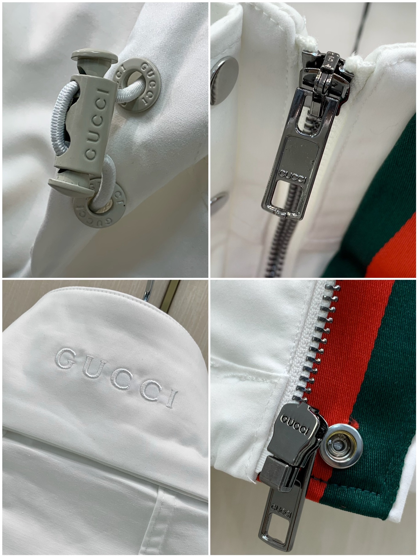 ，Gucci 古驰，2026秋季最新款，专柜同步有售，原单狠货，时尚休闲连帽夹克外套，上身很有特点！吸睛而有亮点，进口原