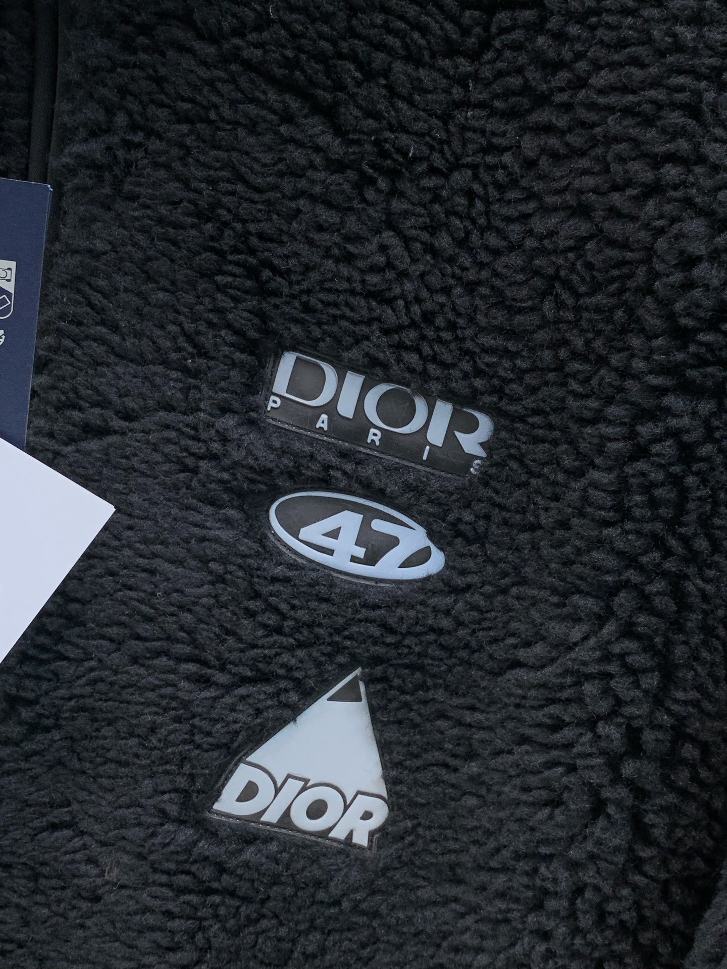 ，Dior 迪奥， 2026冬季新品，专柜同步有售，简约时尚休闲抓绒立领外套，原版进口面料，舒适透气，顶级印花工艺字母图