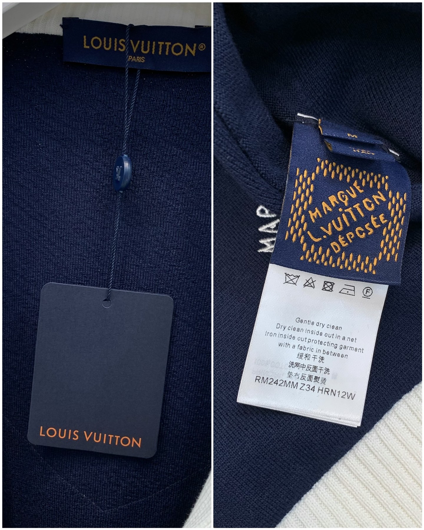 ，LouisVuitton 路易威登，2026秋冬最新款，专柜同步有售，原单狠货，时尚休闲针织开衫毛衣外套，上身很有特点