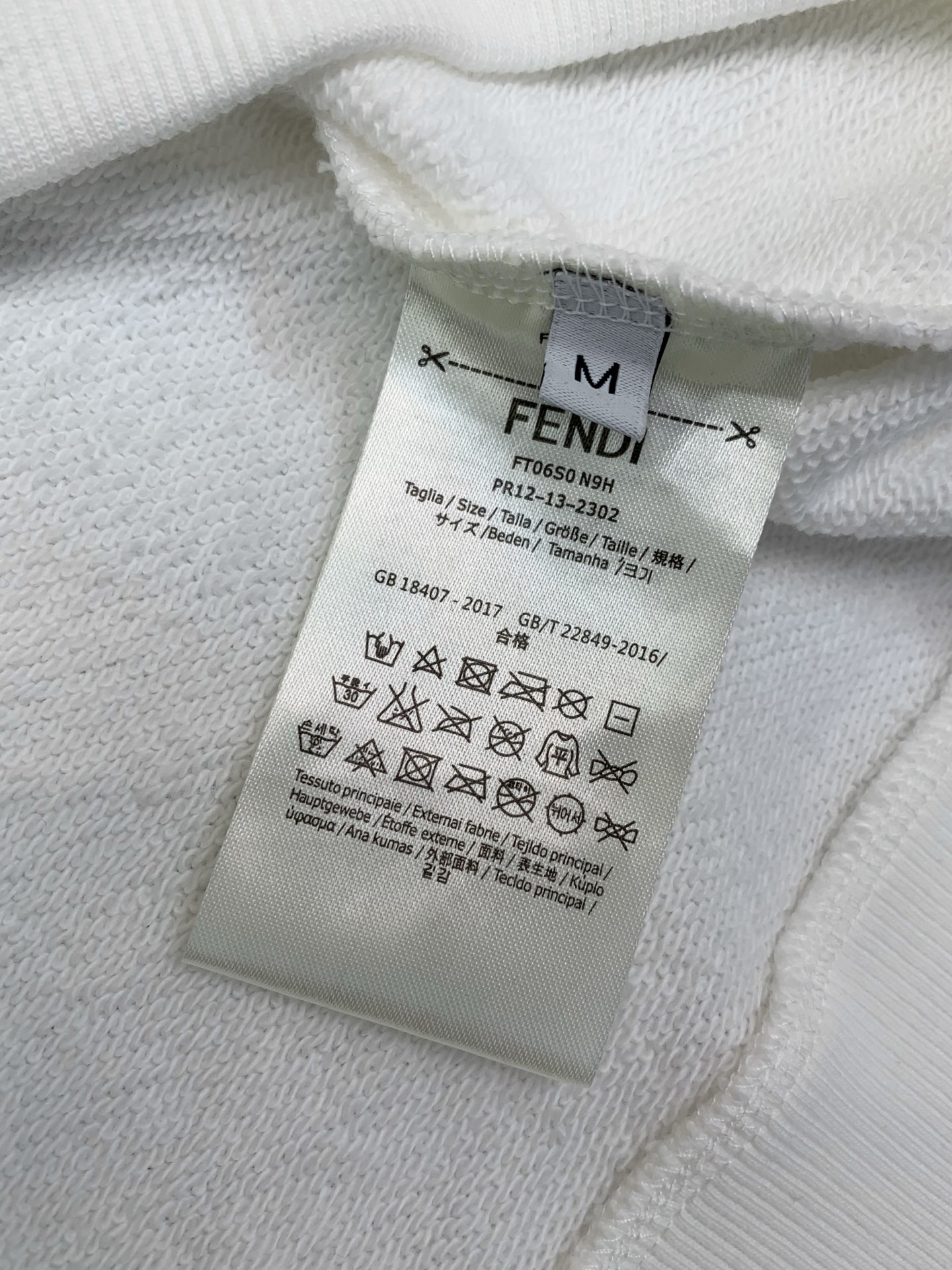 ，FENDI 芬迪，2026早秋最新品，专柜同步有售，原单狠货，时尚休闲圆领卫衣，进口原版面料，顶级印花工艺字母图案lo