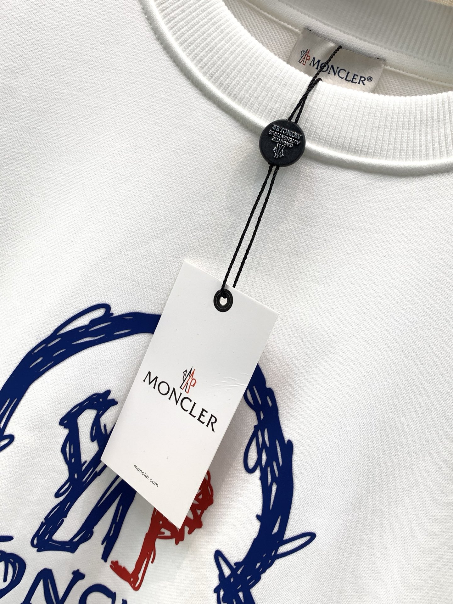 ，Moncler 蒙口，2026早秋最新品，专柜同步有售，原单狠货，时尚休闲圆领卫衣，上身舒适！吸睛而有亮点，采用进口原