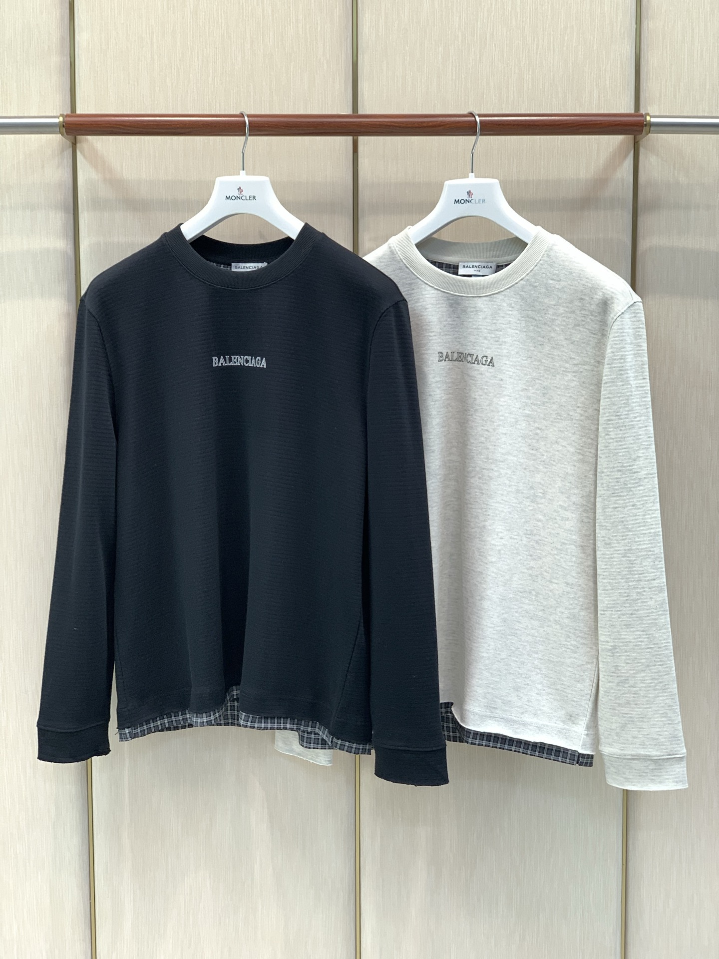 ，Balenciaga 巴黎世家，2026早秋最新款，专柜同步有售，原单狠货，爆款时尚休闲圆领长袖T恤，进口原版面料，独