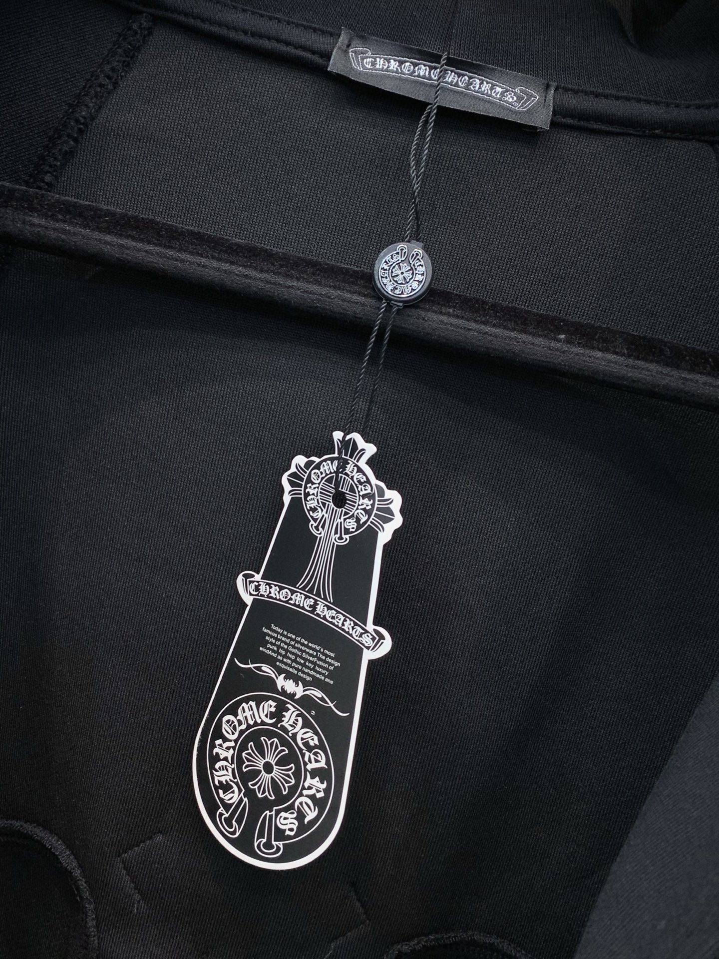 ，Chrome Hearts 克罗心，2026秋季新品，专柜同步有售，原单狠货，时尚休闲连帽卫衣外套，采用进口原版面料，