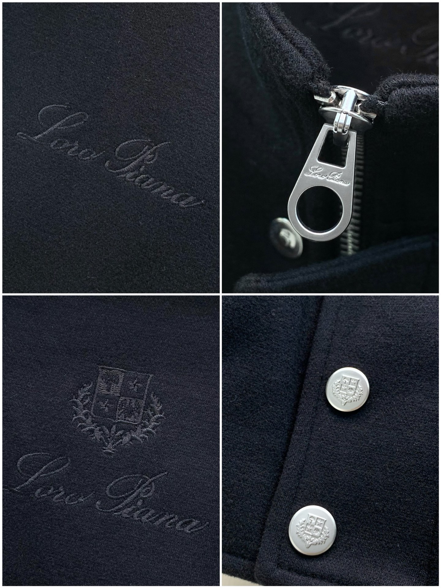 ，Loro Piana(Loro Piana )，2026秋冬最新品，专柜同步有售，原单狠货，时尚休闲立领外套，采用进口
