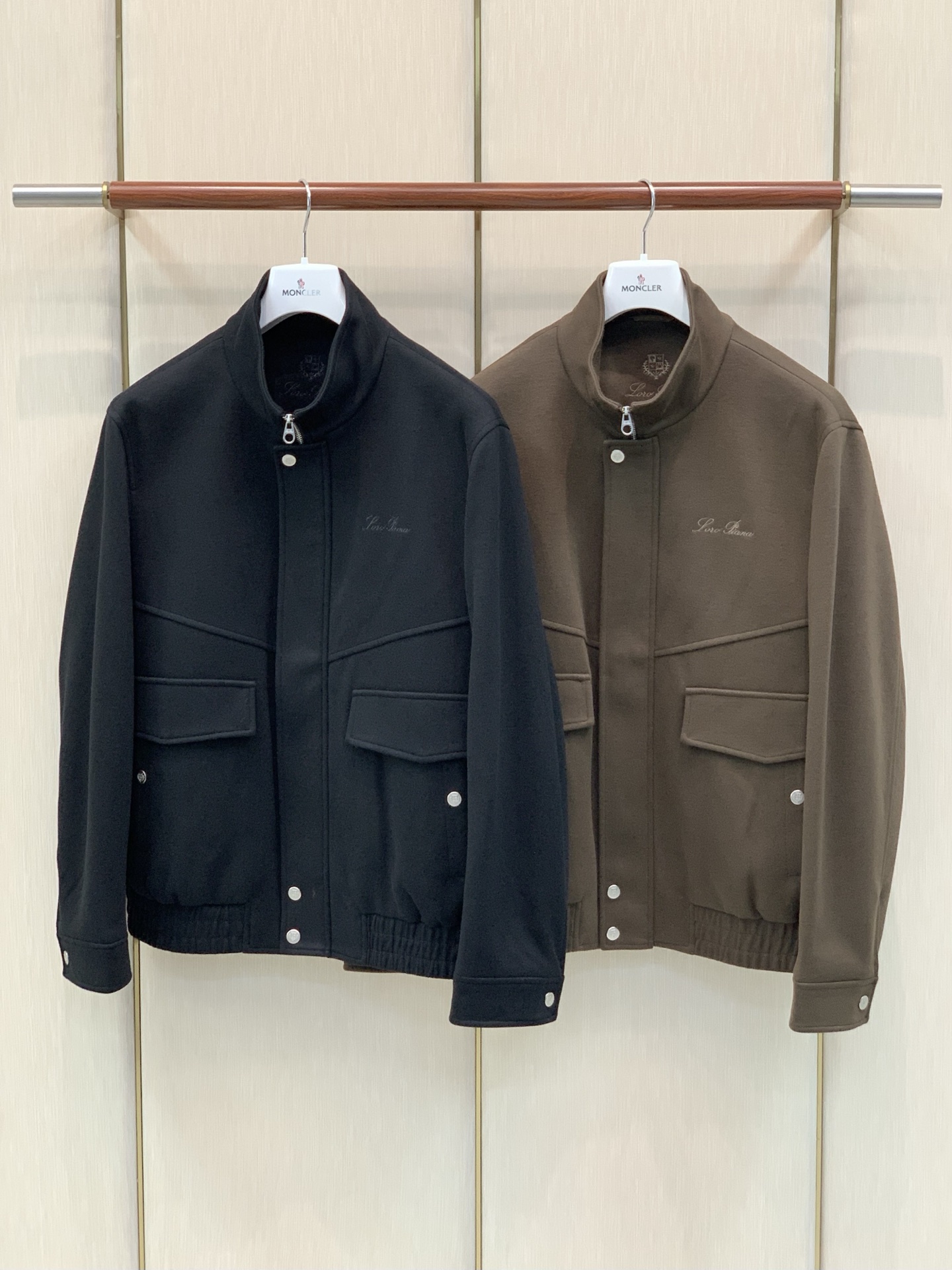 ，Loro Piana(Loro Piana )，2026秋冬最新品，专柜同步有售，原单狠货，时尚休闲立领外套，采用进口