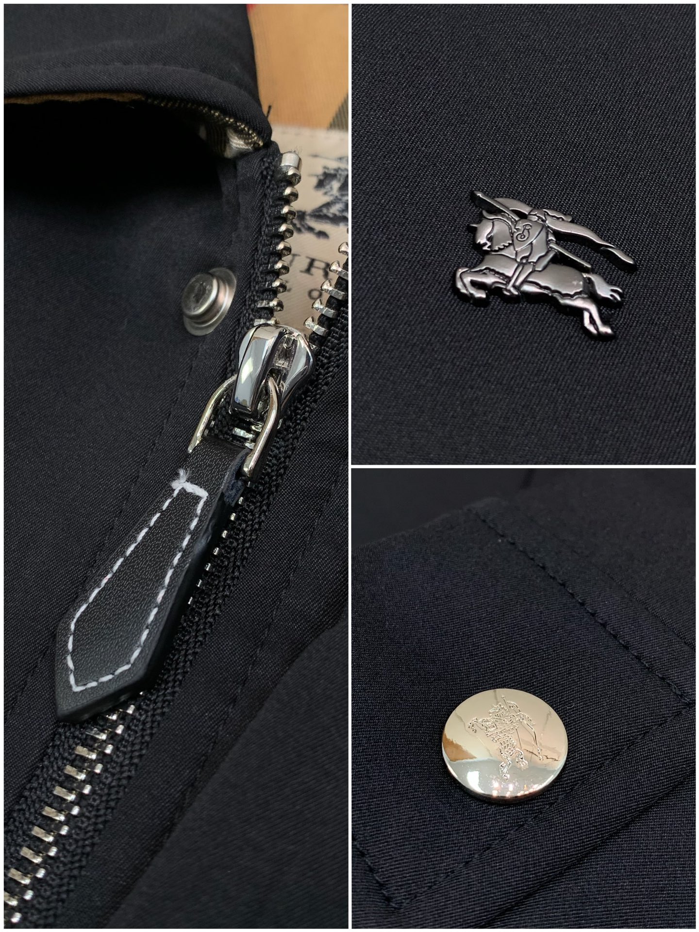 ，Burberry 巴宝莉，2026冬季最新品，专柜同步有售，原单狠货，时尚休闲➕棉翻领夹克外套，进口原版面料，上身舒适