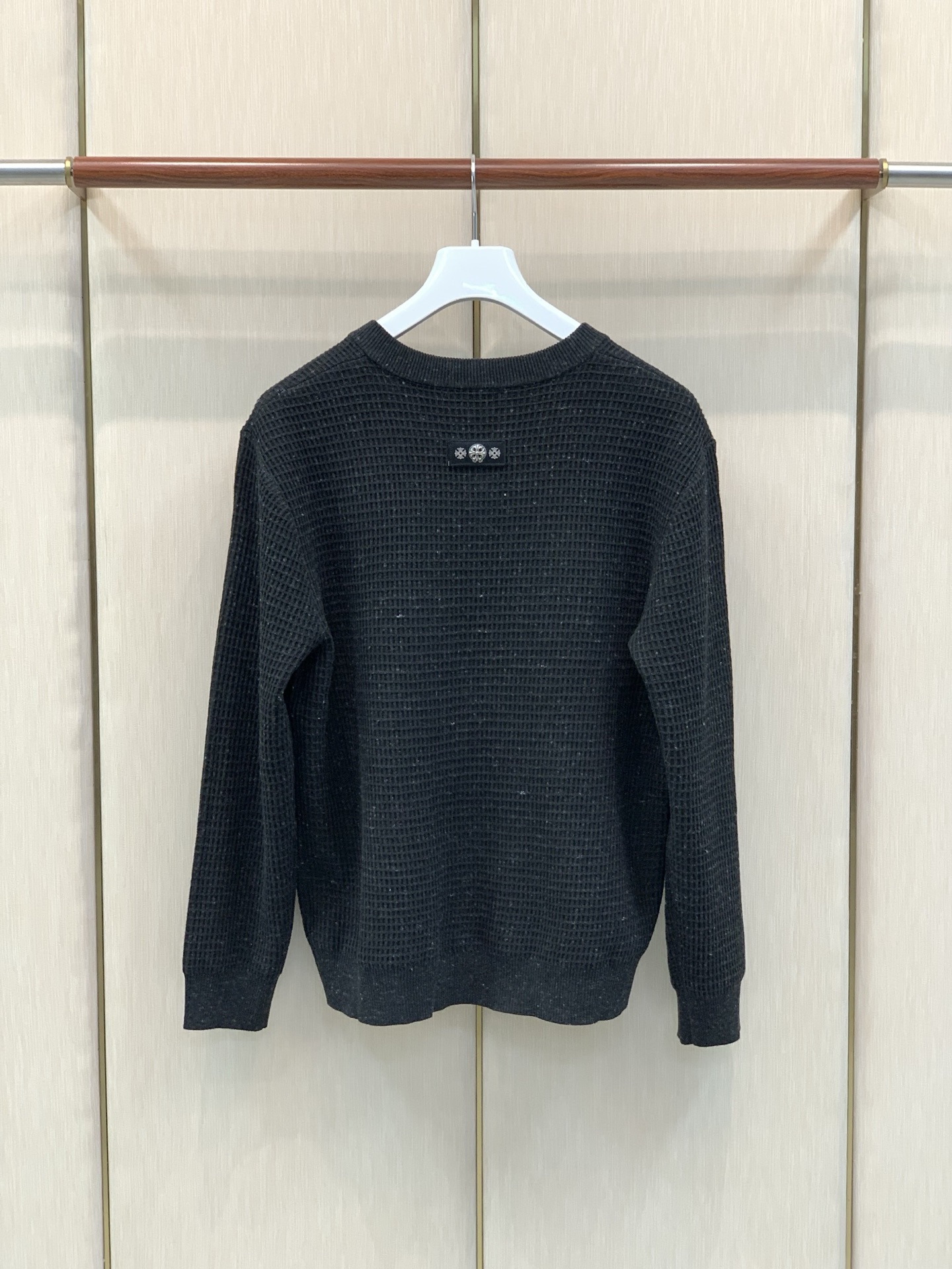 ，Chrome Hearts 克罗心，2026秋季新品，专柜同步有售，原单狠货，时尚休闲针织毛衣，采用进口原版面料，顶级