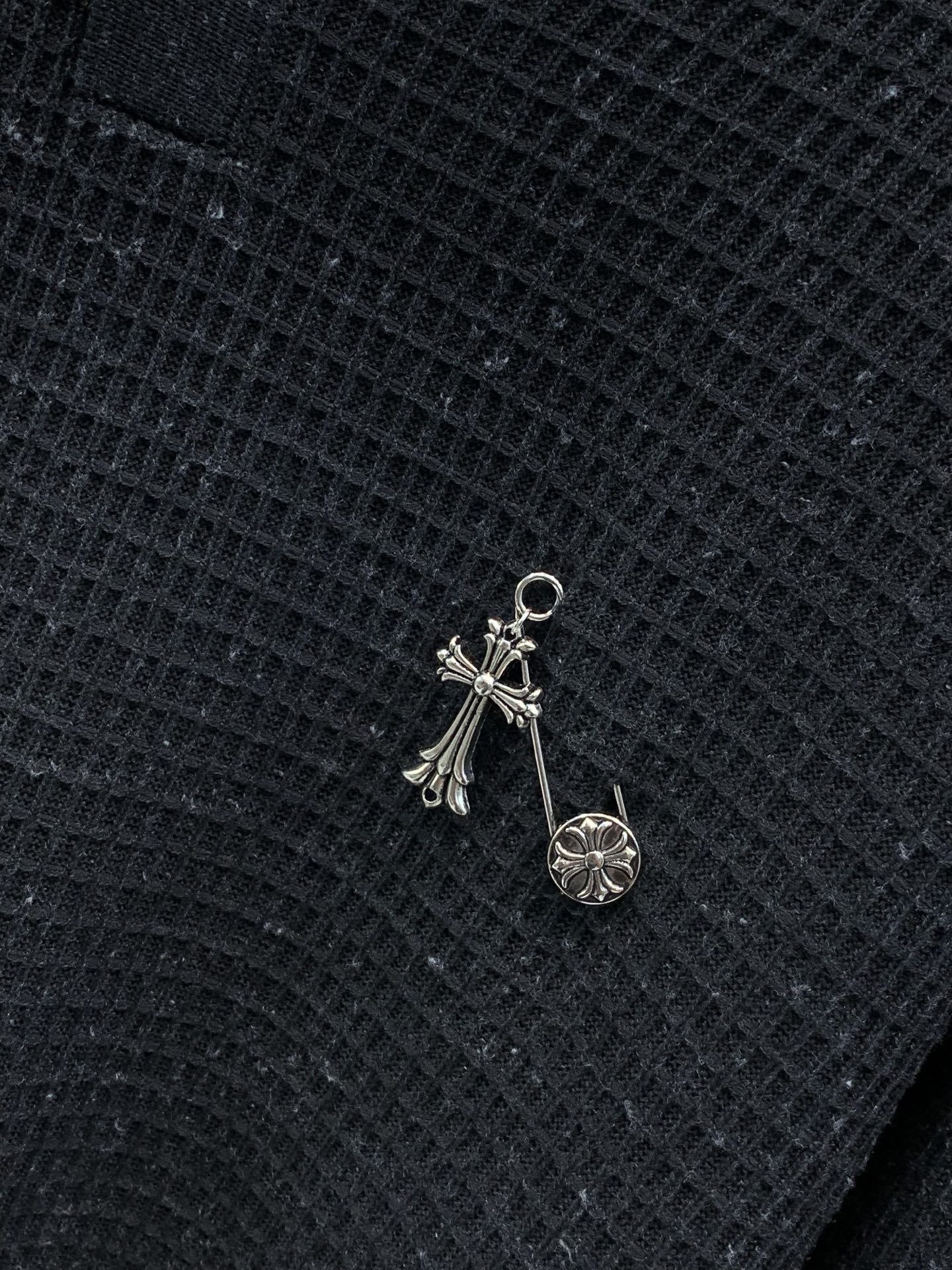 ，Chrome Hearts 克罗心，2026秋季新品，专柜同步有售，原单狠货，时尚休闲针织毛衣，采用进口原版面料，顶级
