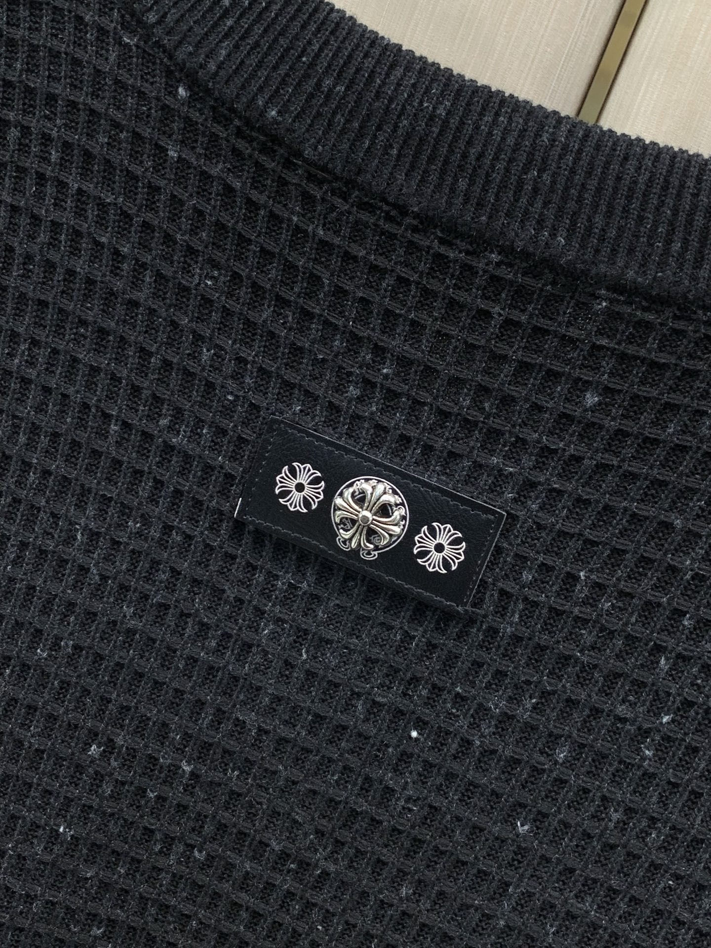 ，Chrome Hearts 克罗心，2026秋季新品，专柜同步有售，原单狠货，时尚休闲针织毛衣，采用进口原版面料，顶级