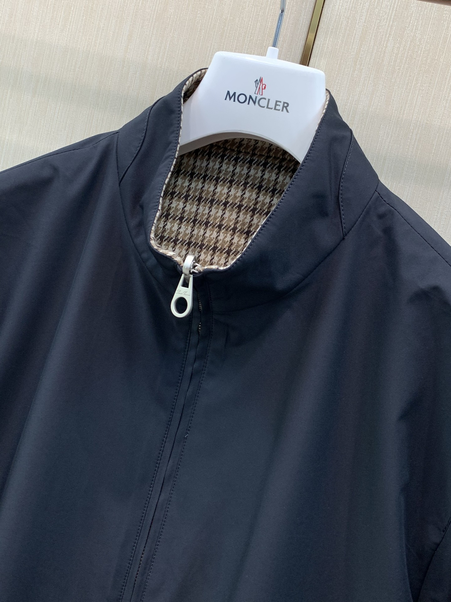 ，Loro Piana(Loro Piana )，2026秋季最新品，专柜同步有售，原单狠货，时尚休闲两面穿立领夹克外套