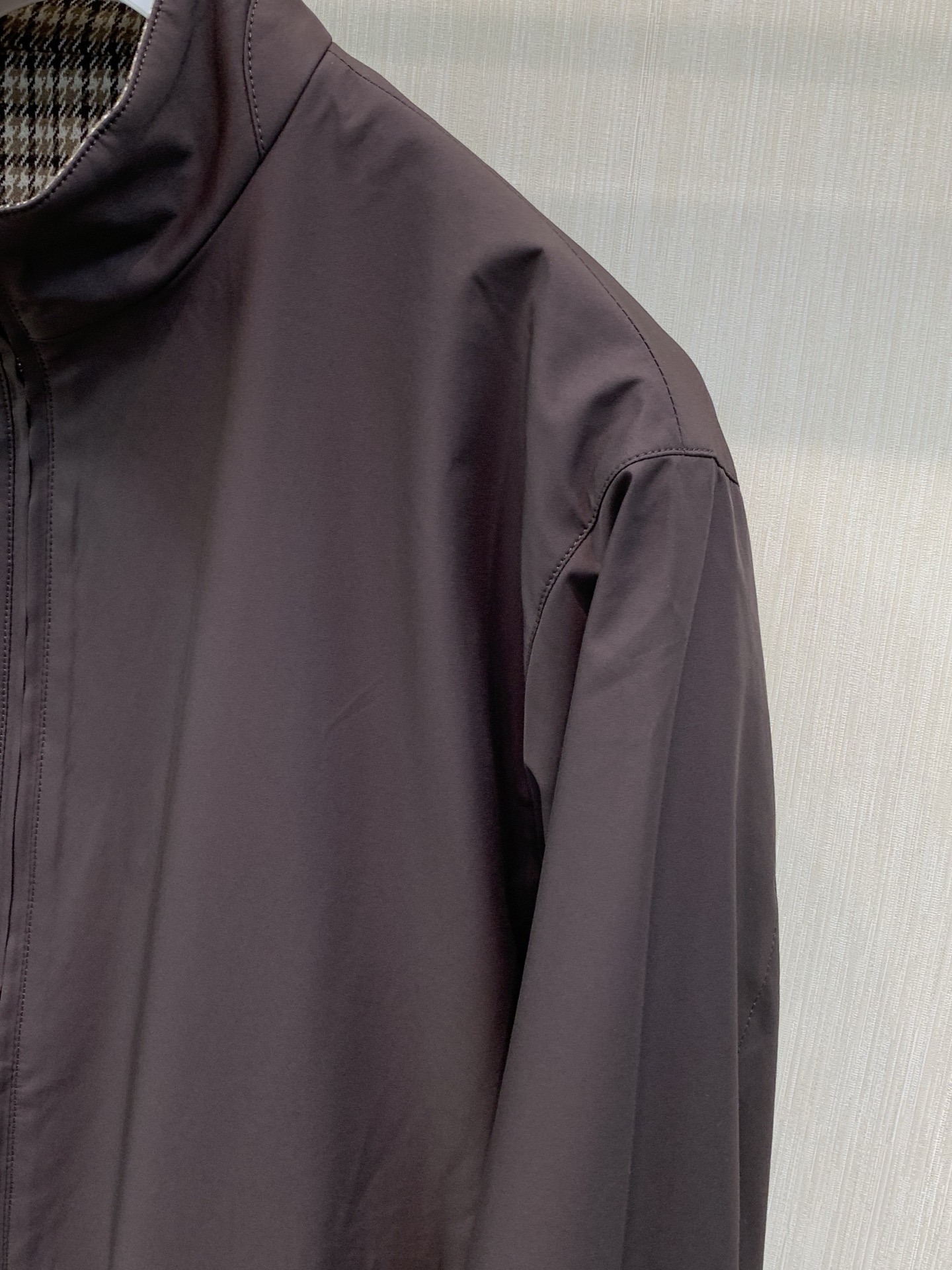 ，Loro Piana(Loro Piana )，2026秋季最新品，专柜同步有售，原单狠货，时尚休闲两面穿立领夹克外套