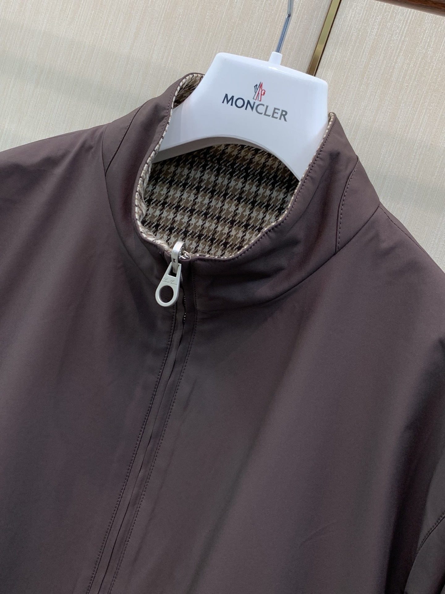，Loro Piana(Loro Piana )，2026秋季最新品，专柜同步有售，原单狠货，时尚休闲两面穿立领夹克外套