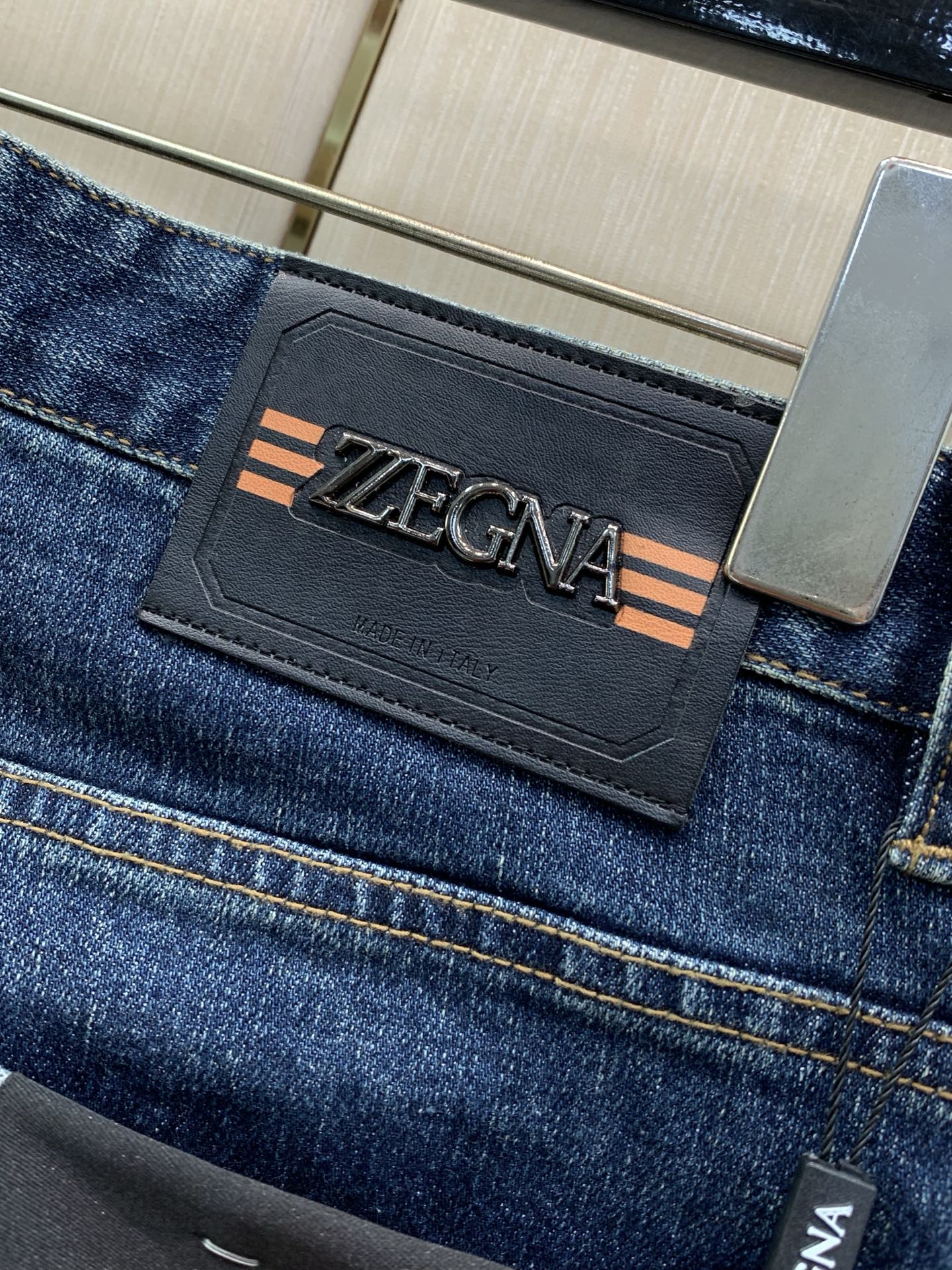 ，Zegna 杰尼亚，2026春秋最新品，专柜同步有售，原单狠货，时尚休闲水洗牛仔裤，进口原版水洗面料，上身舒适透气，简