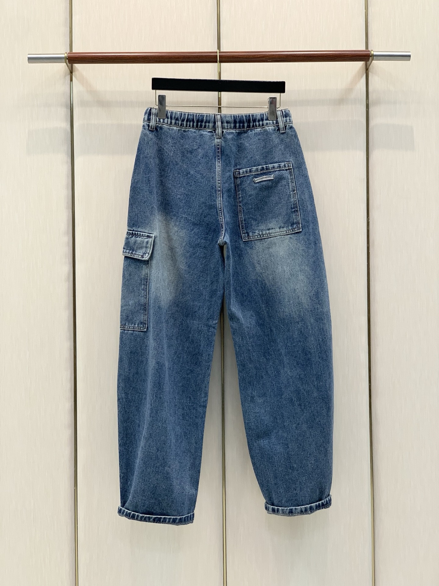 ，Chrome Hearts 克罗心，2026春秋新品，专柜同步有售，原单狠货，时尚休闲水洗牛仔裤，采用进口原版面料，顶
