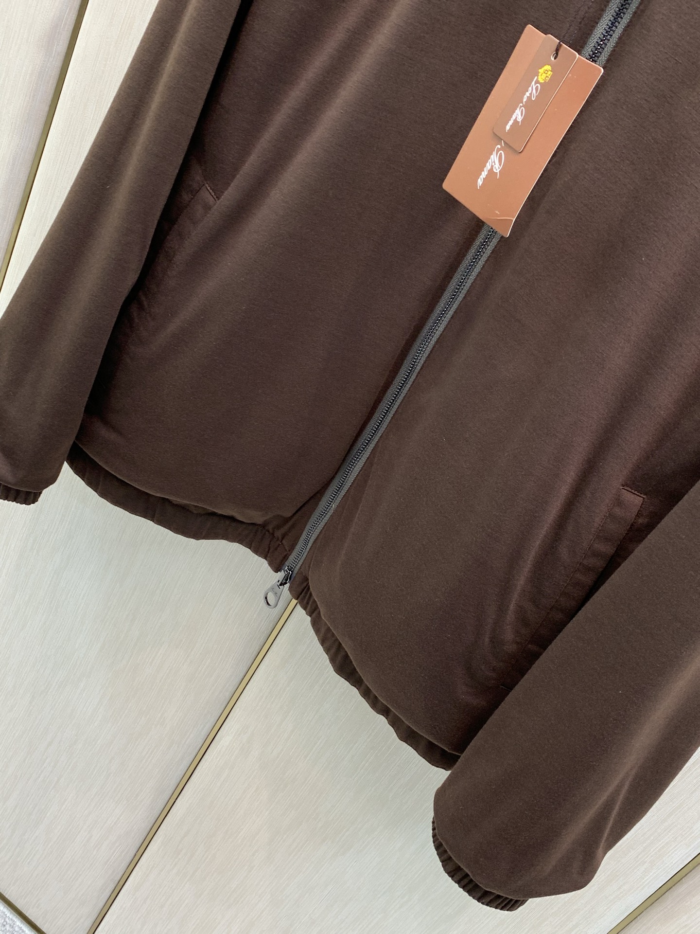 ，Loro Piana(Loro Piana )，2026秋季最新品，专柜同步有售，原单狠货，时尚休闲两面穿立领夹克外套
