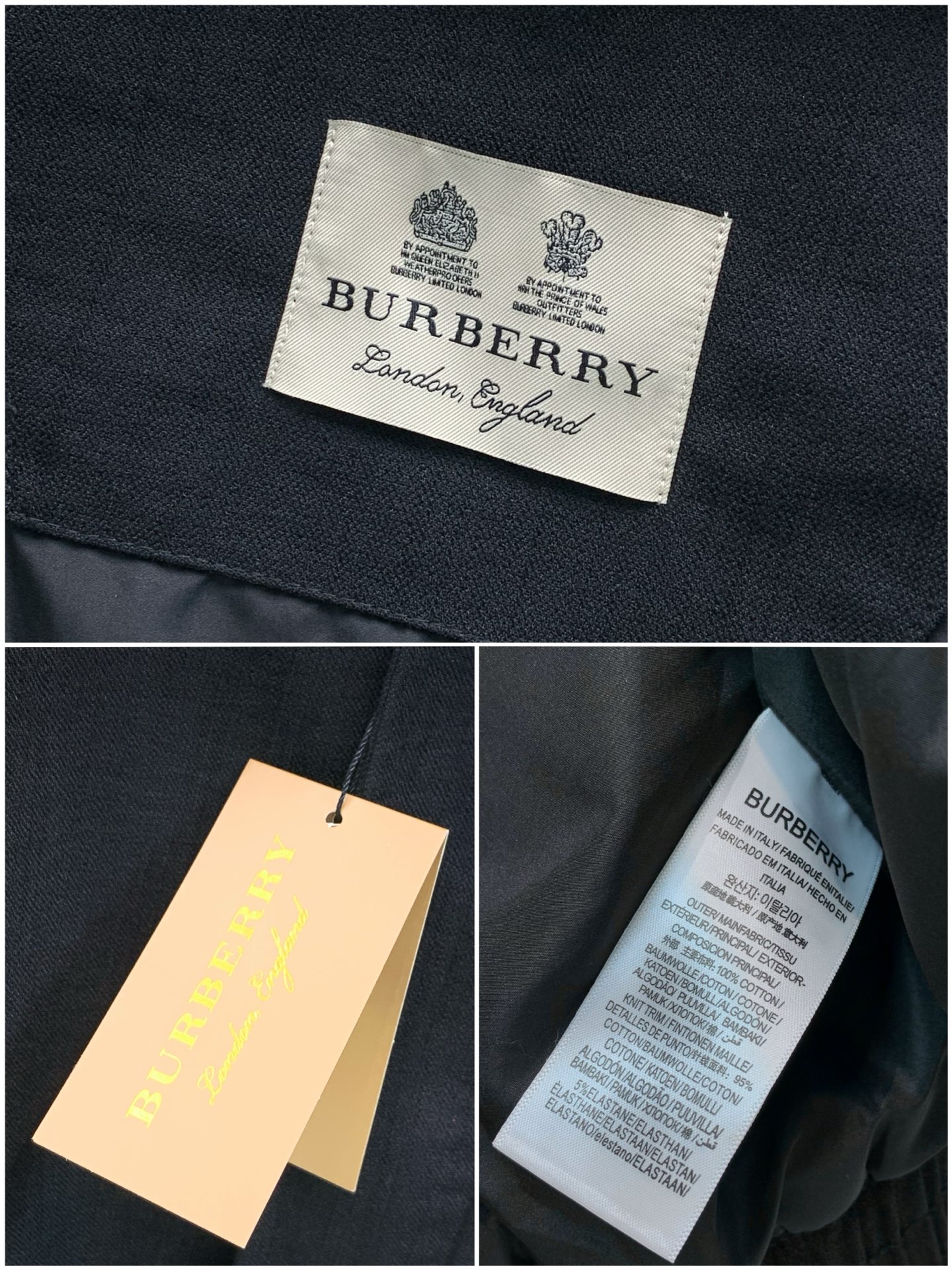 ，Burberry 巴宝莉，2026秋季最新品，专柜同步有售，原单狠货，时尚休闲立领夹克外套，进口原版面料，上身舒适透气