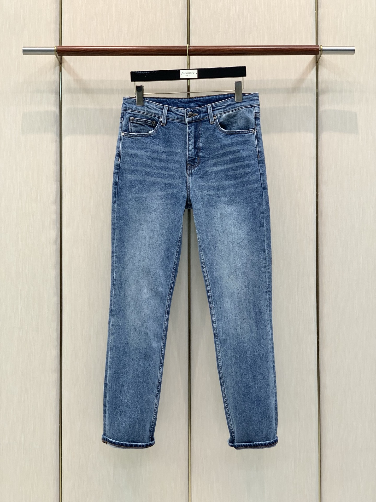，Zegna 杰尼亚，2026春秋最新品，专柜同步有售，原单狠货，时尚休闲水洗牛仔裤，进口原版水洗面料，上身舒适透气，简