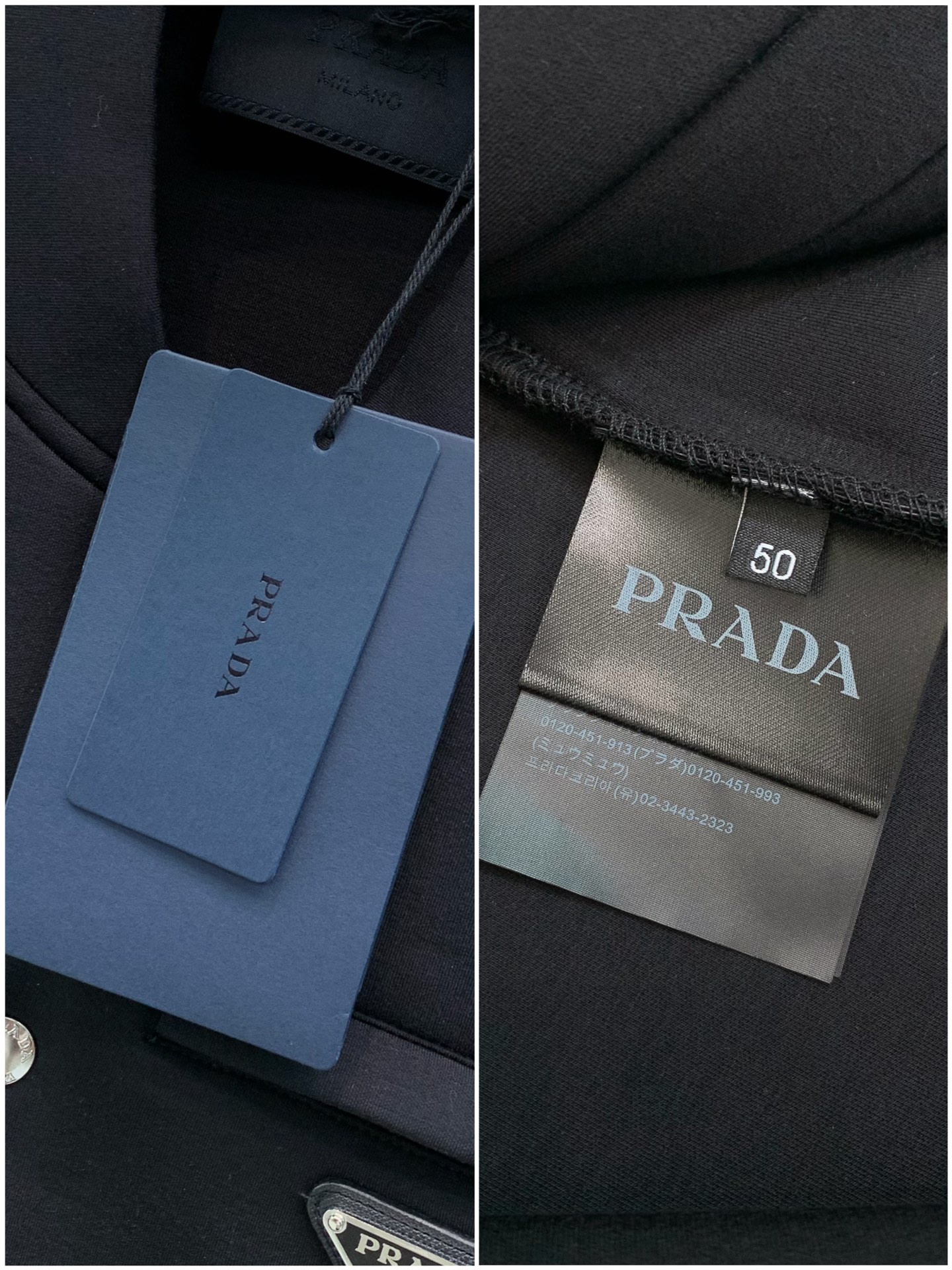 ，PRADA 普拉达，2026秋季最新品，专柜同步有售，时尚休闲夹克外套，进口原版面料，做工极为复杂，唯一可以做代购级别