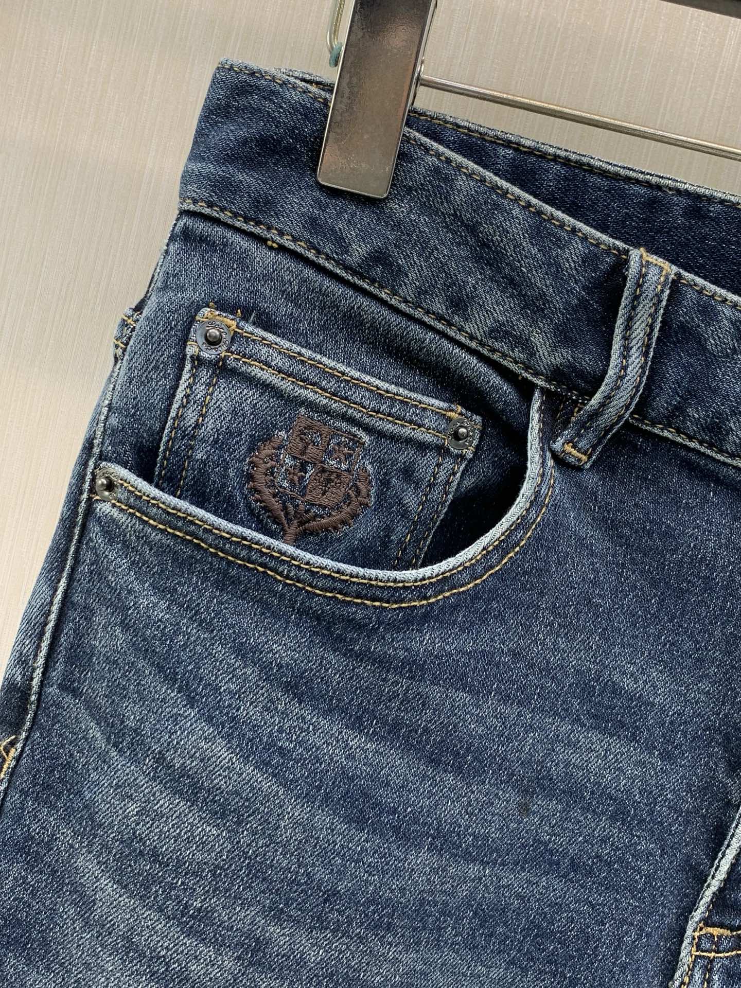 ，Loro Piana(Loro Piana )，2026春秋最新品，专柜同步有售，原单狠货，时尚休闲牛仔裤，采用进口原