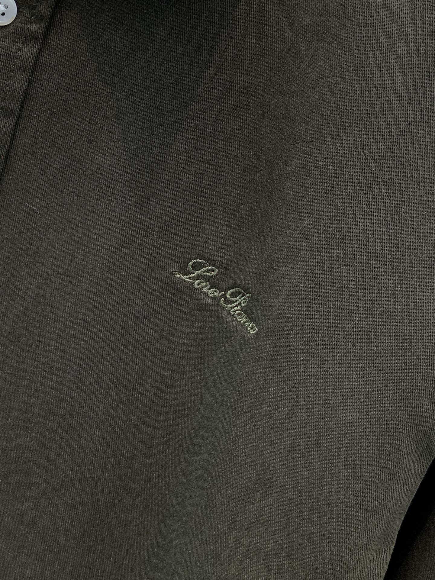 ,Loro Piana(Loro Piana ),2026早秋最新品,专柜同步有售,原单狠货,时尚休闲长袖衬衫,采用进口 ,Loro Piana(Loro Piana ),2026早秋最新品,专柜同步有售,原单狠货,时尚休闲长袖衬衫,采用进口