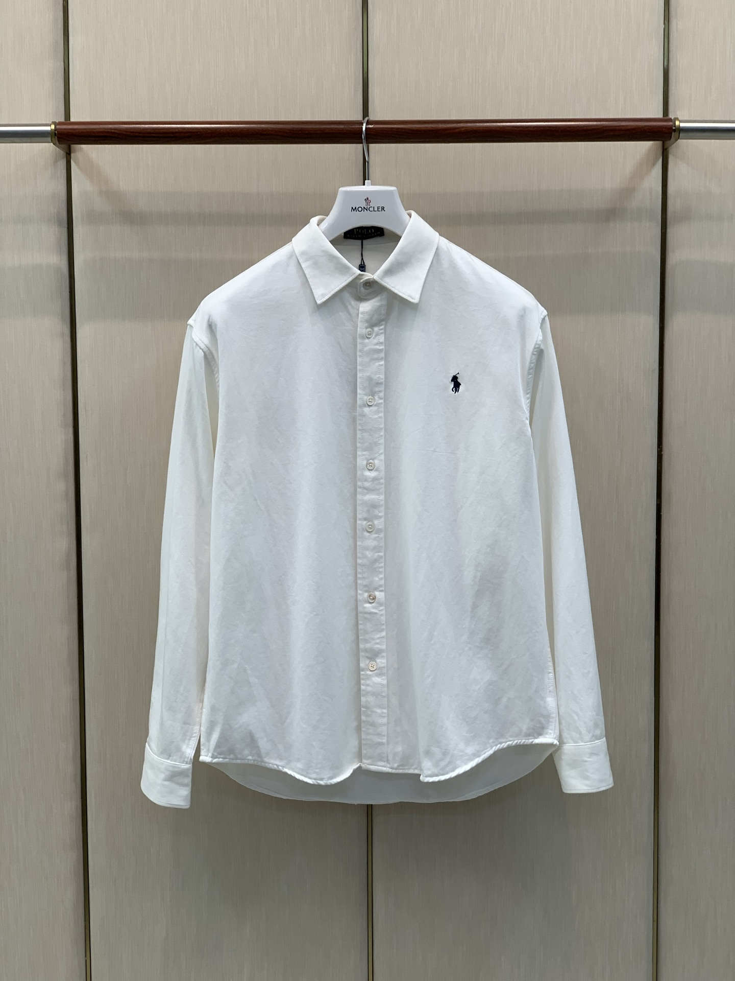 ，Ralph Lauren 拉夫劳伦，2026早秋新品，时尚休闲长袖衬衫，采用进口原版面料，顶级刺绣🪡工艺字母图案装饰l