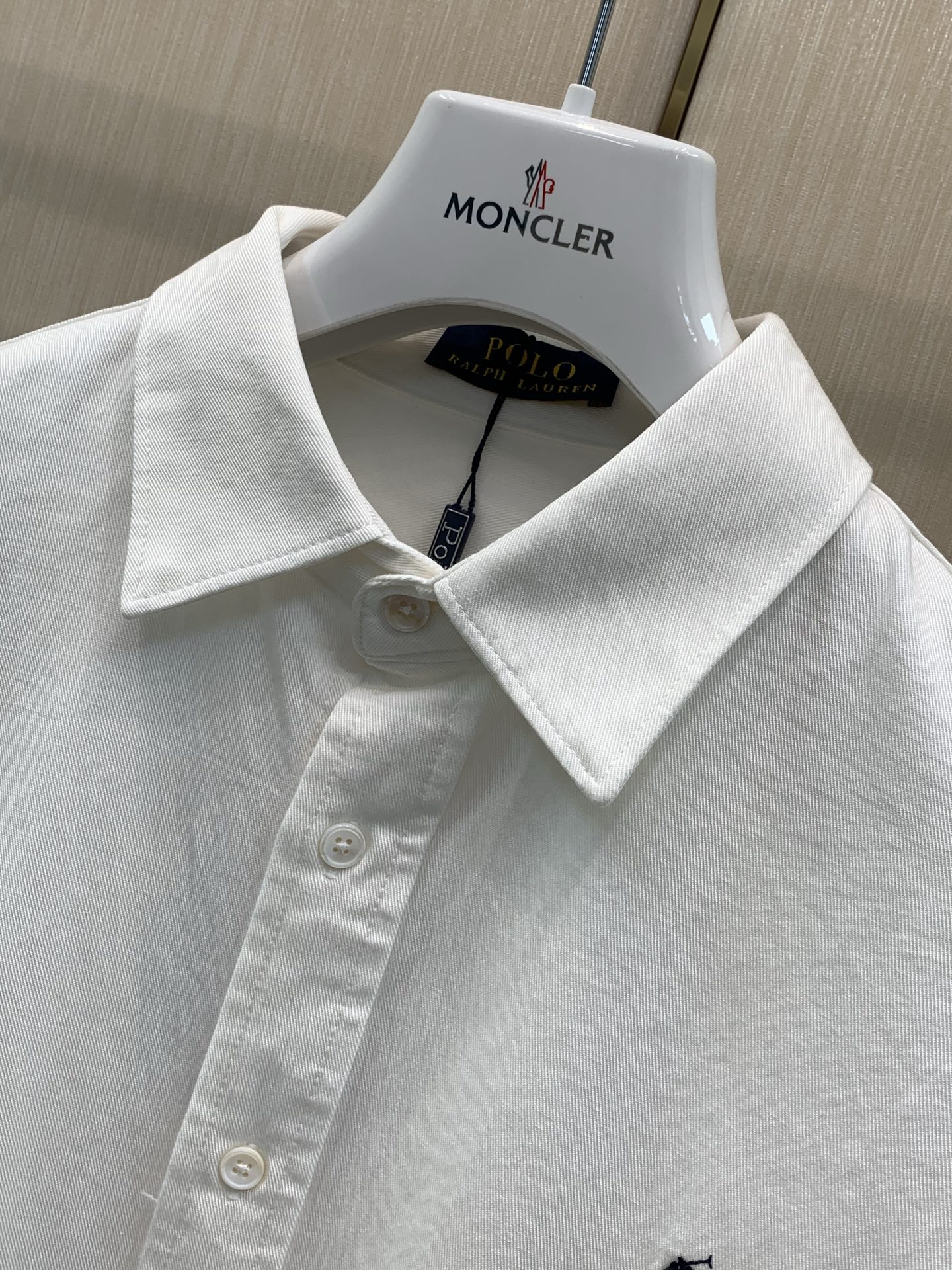 ，Ralph Lauren 拉夫劳伦，2026早秋新品，时尚休闲长袖衬衫，采用进口原版面料，顶级刺绣🪡工艺字母图案装饰l