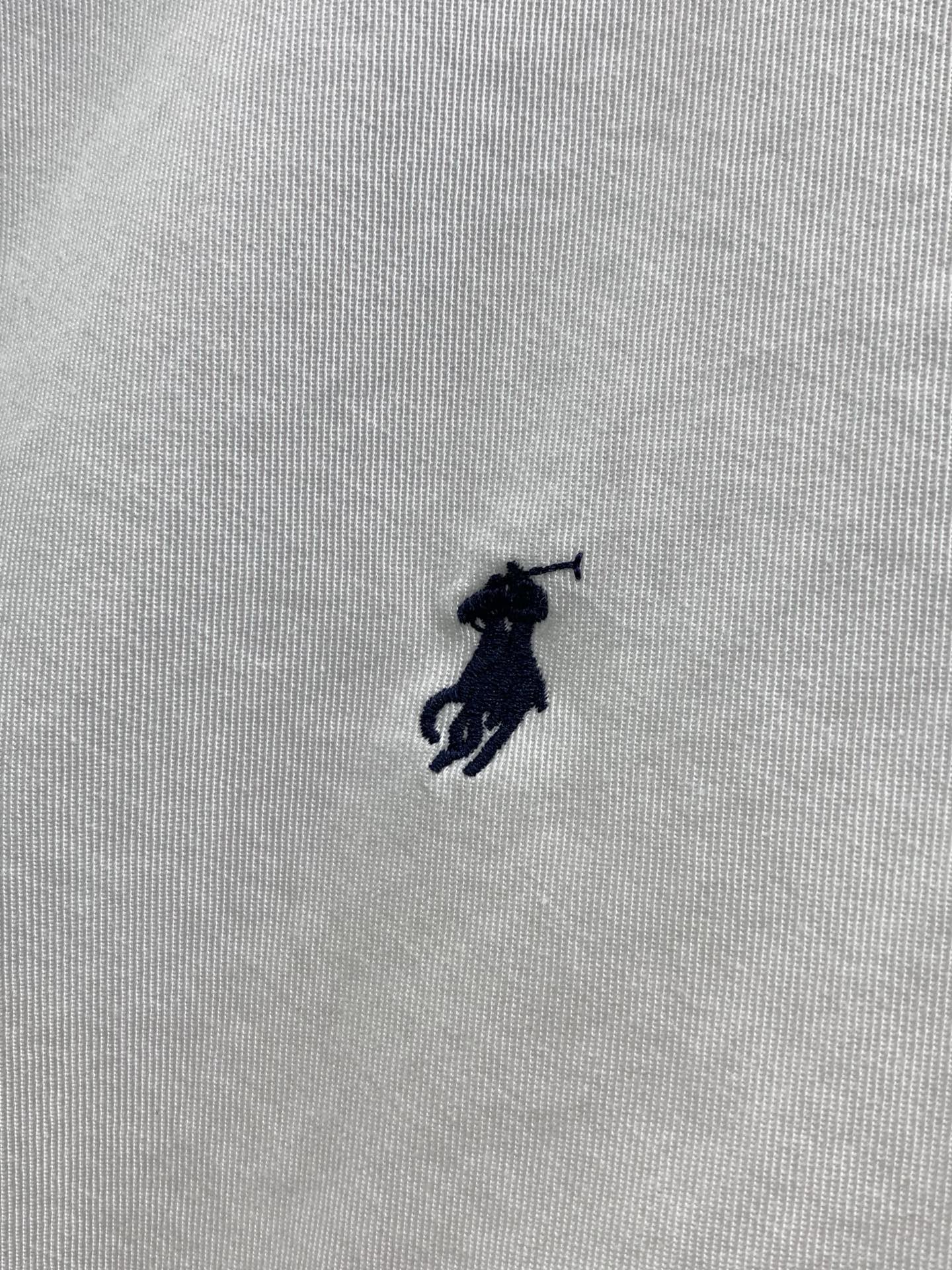 ，Ralph Lauren 拉夫劳伦，2026早秋新品，时尚休闲长袖衬衫，采用进口原版面料，顶级刺绣🪡工艺字母图案装饰l