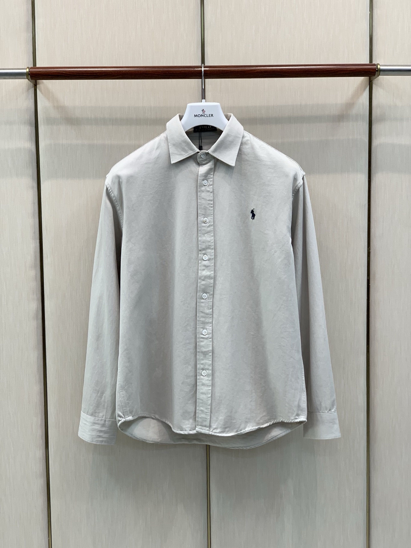 ，Ralph Lauren 拉夫劳伦，2026早秋新品，时尚休闲长袖衬衫，采用进口原版面料，顶级刺绣🪡工艺字母图案装饰l