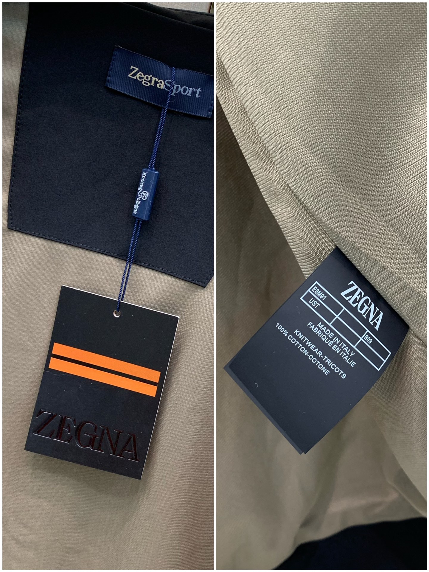，杰尼亚 Zegna，2026秋季最新品，专柜同步有售，原单狠货，时尚休闲翻领夹克外套，采用进口原版面料，舒适透气，原版