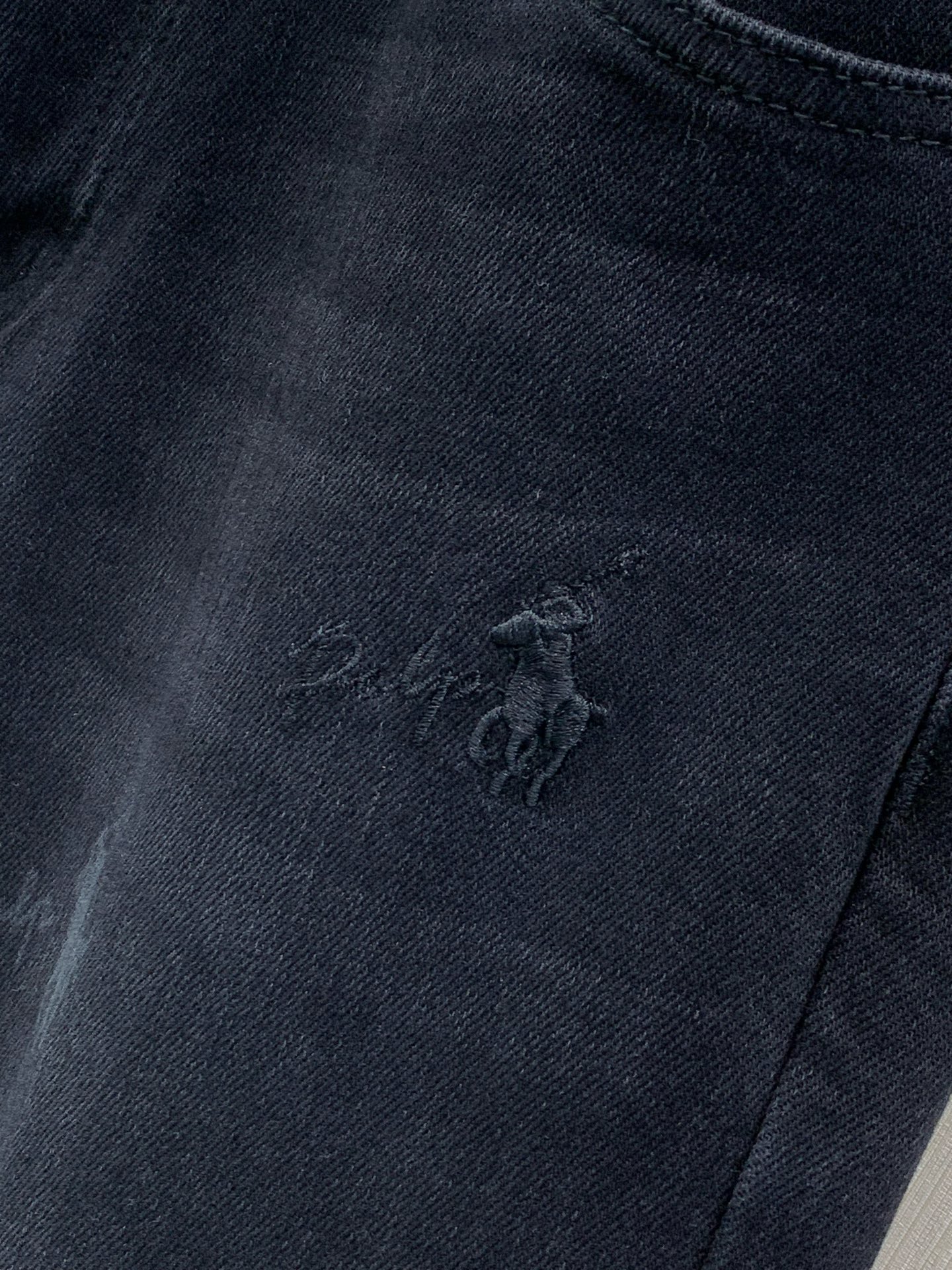 、Ralph Lauren 拉夫劳伦，2026春秋新品，时尚休闲水洗牛仔裤，采用进口原版面料，顶级刺绣工艺字母图案装饰l