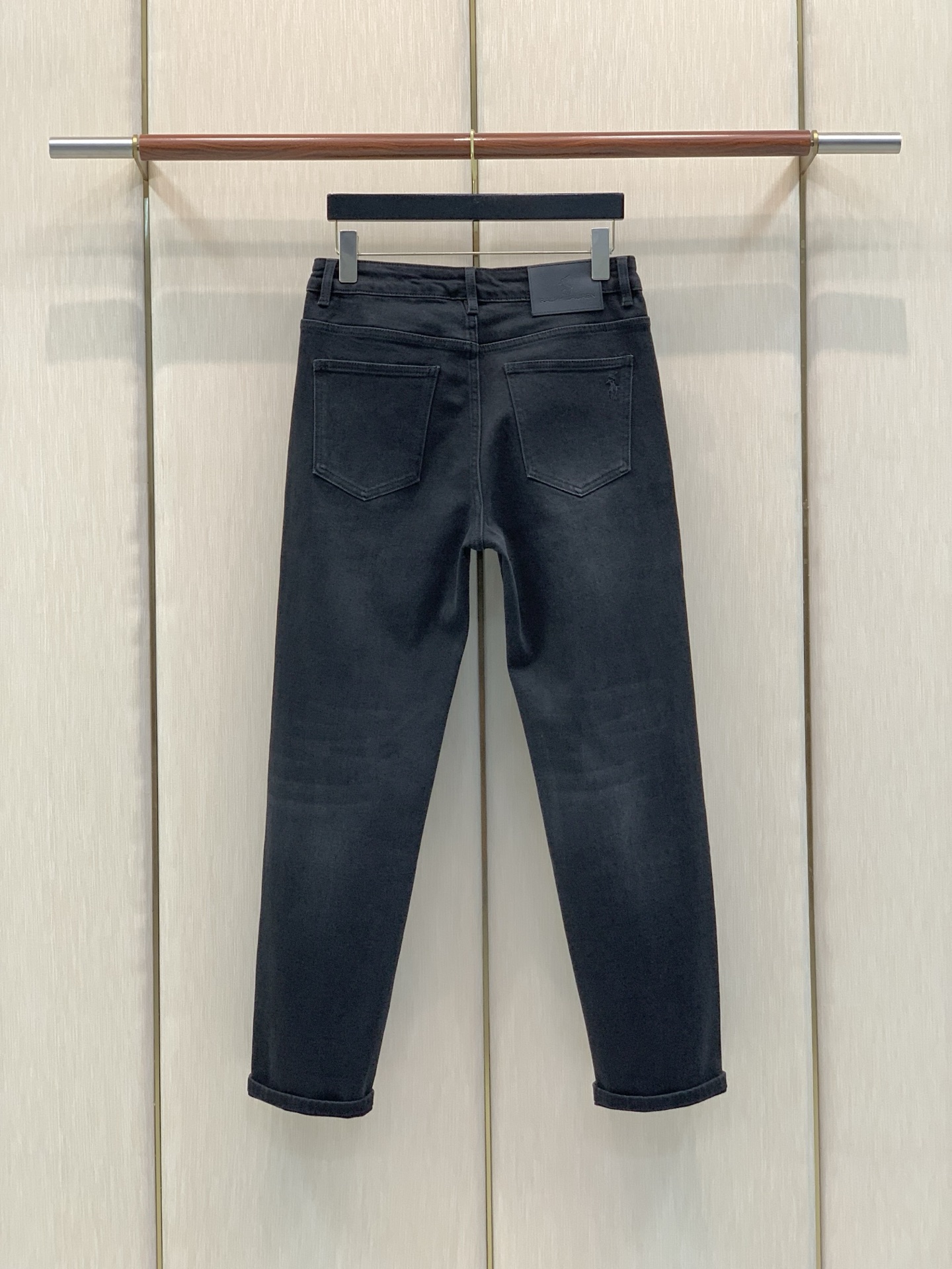 、Ralph Lauren 拉夫劳伦，2026春秋新品，时尚休闲水洗牛仔裤，采用进口原版面料，顶级刺绣工艺字母图案装饰l